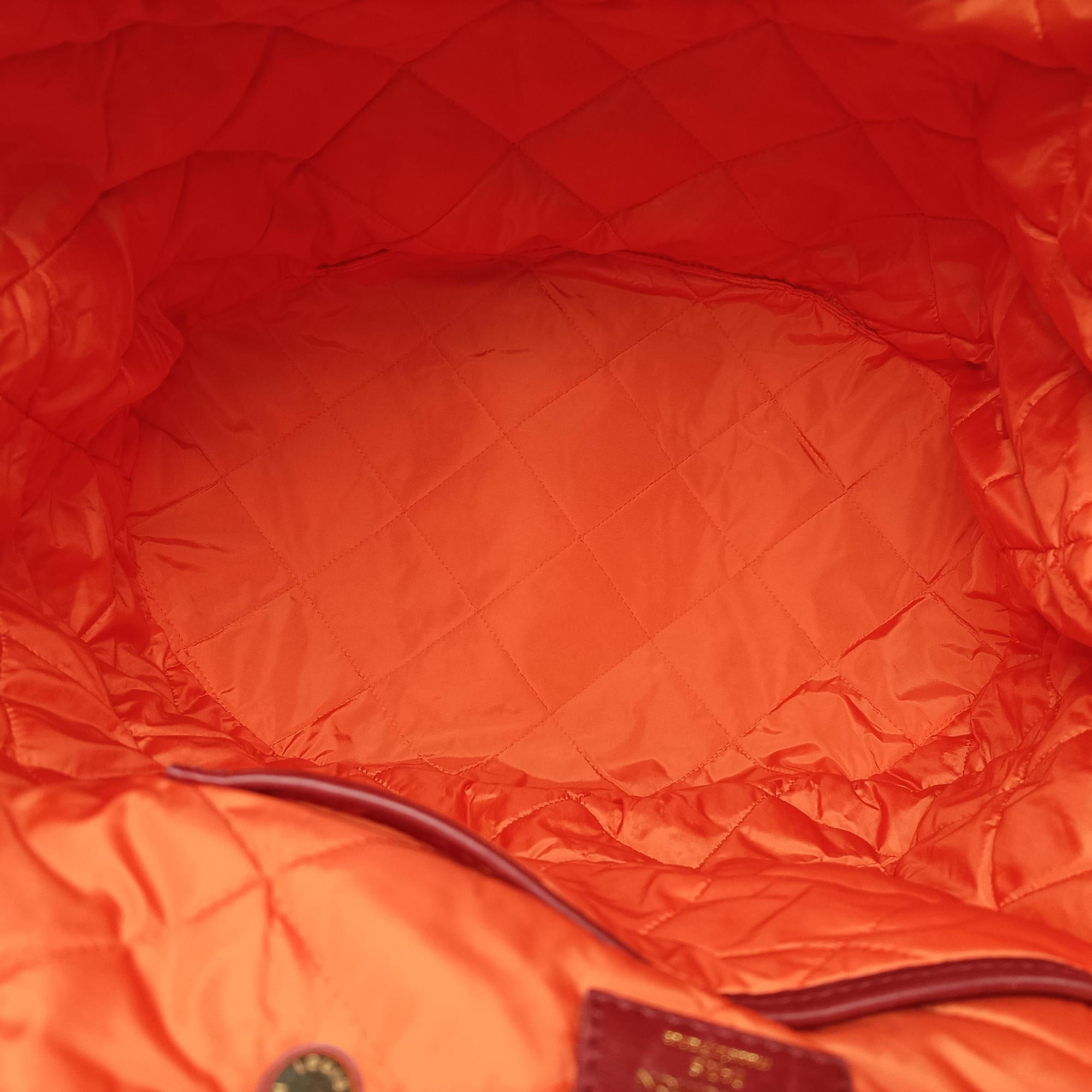 Pre-owned Louis Vuitton 2010 Collection Aviator Gray×Red×Brown Canvas ×Leather M40385 shoulderbag | stylenewstar