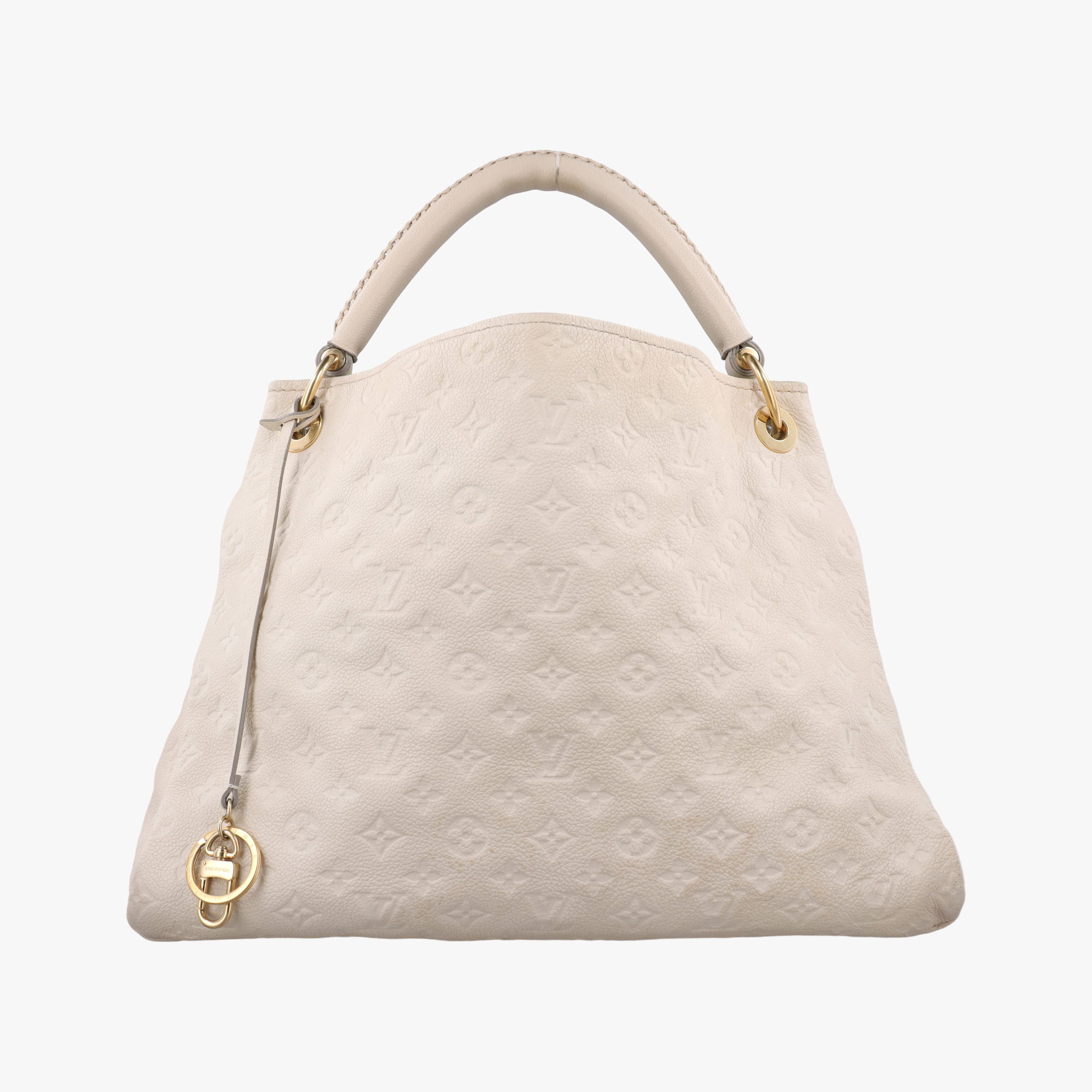 Pre-owned Louis Vuitton ARTSY MM NEIGE Monogram Empreinte M93449 handbag | stylenewstar