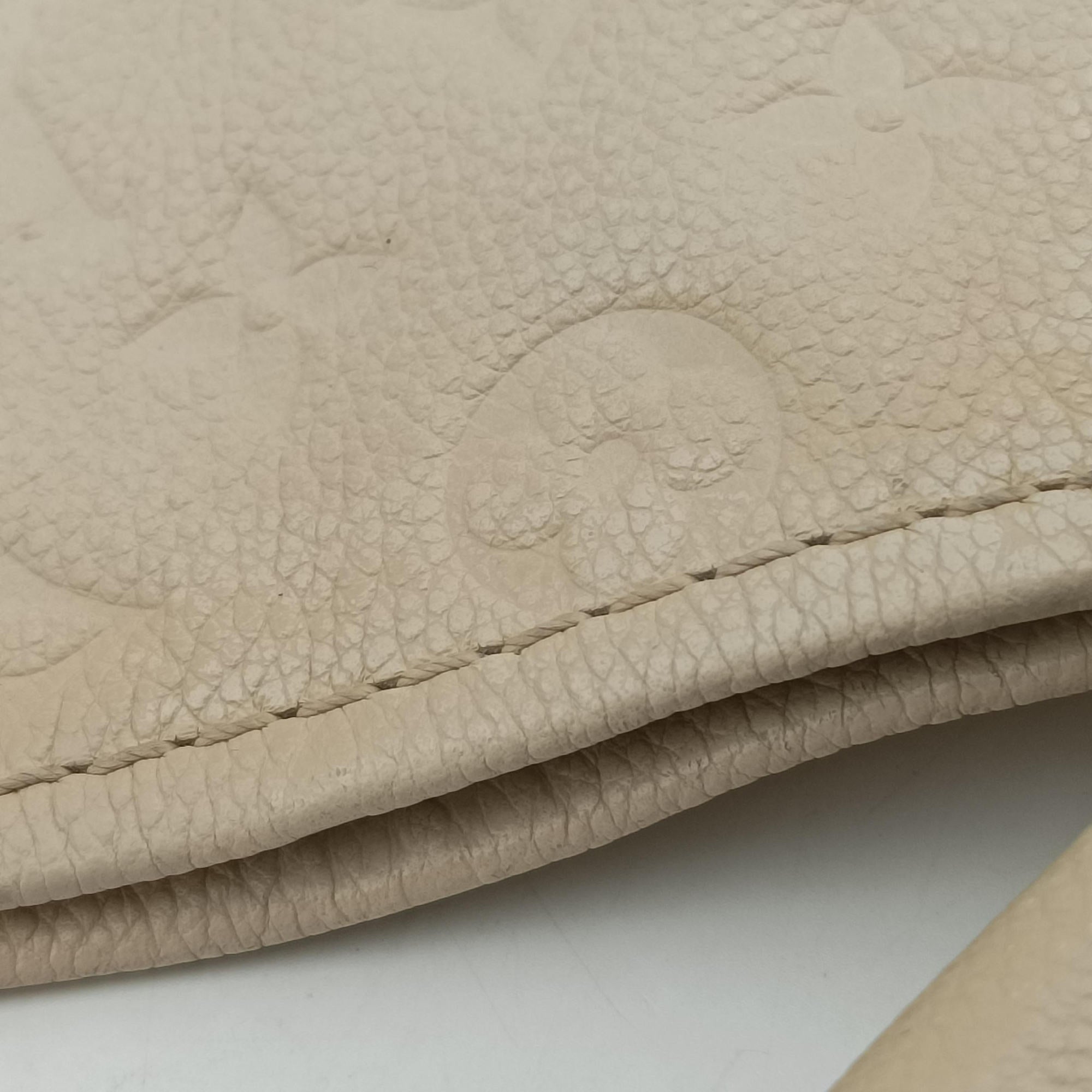 Pre-owned Louis Vuitton ARTSY MM NEIGE Monogram Empreinte M93449 handbag | stylenewstar