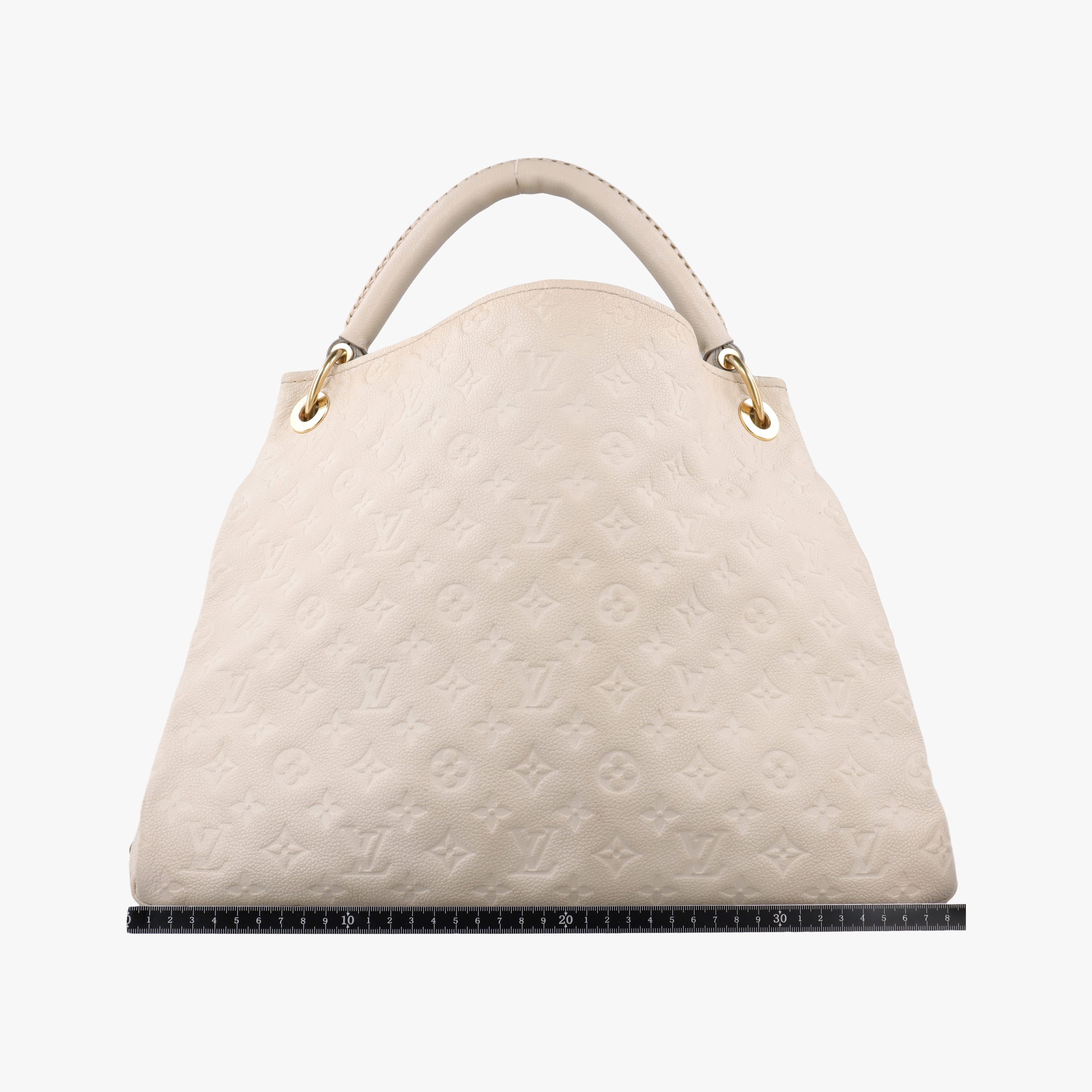 Pre-owned Louis Vuitton ARTSY MM NEIGE Monogram Empreinte M93449 handbag | stylenewstar