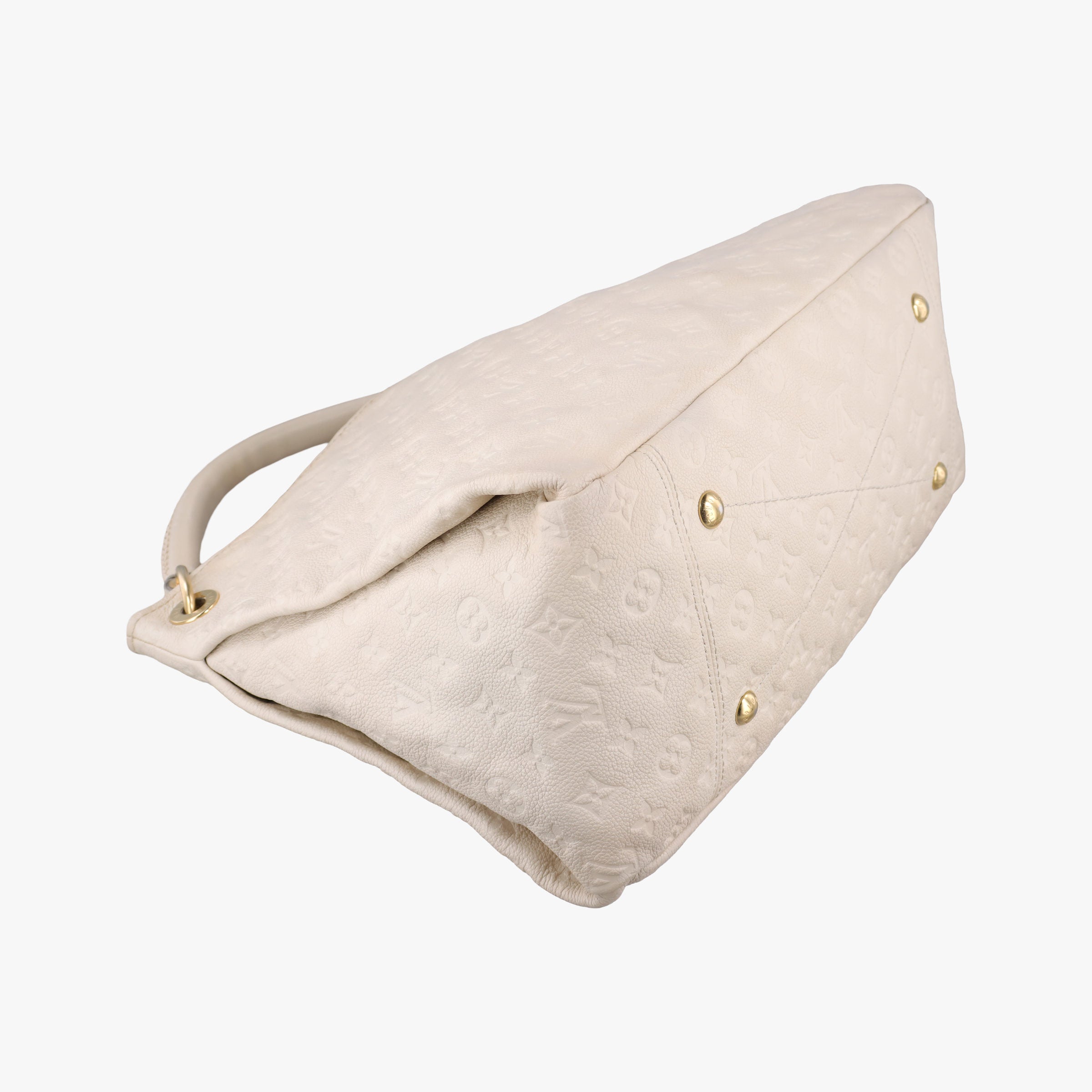 Pre-owned Louis Vuitton ARTSY MM NEIGE Monogram Empreinte M93449 handbag | stylenewstar