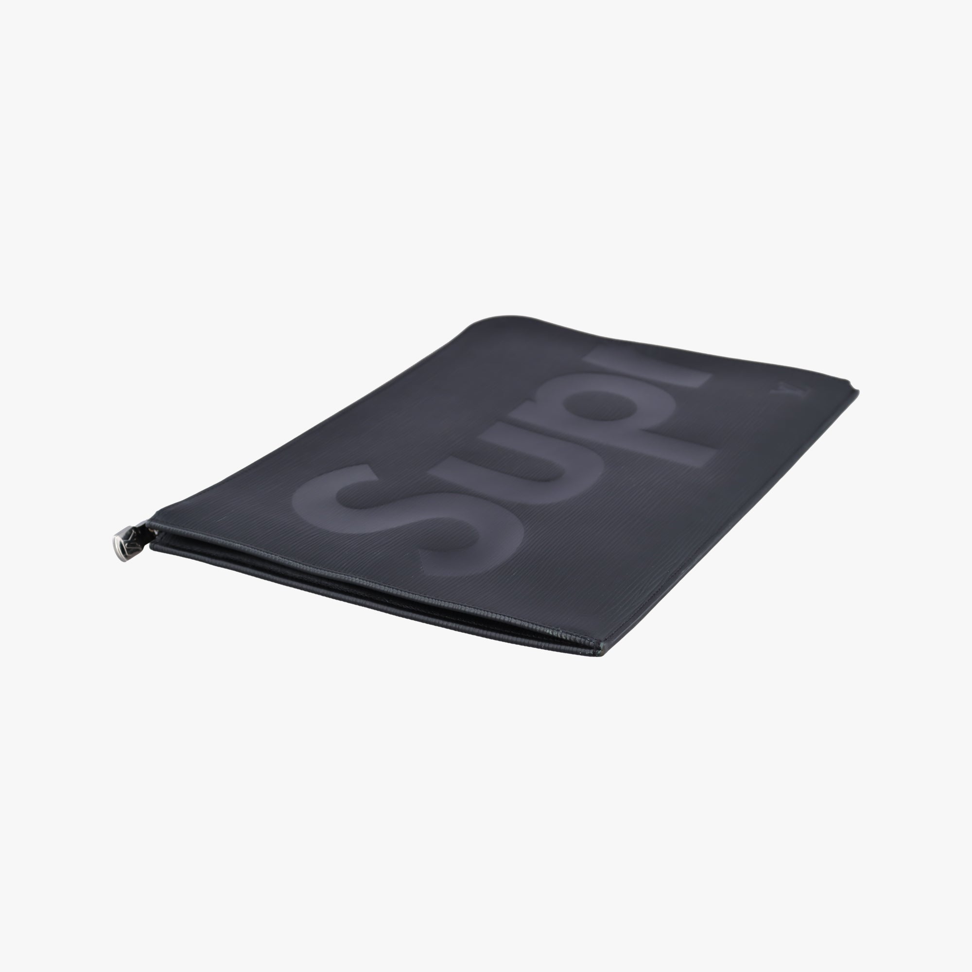Pre-owned Louis Vuitton Pochette Jour GM Supreme Collaboration Noir epi M67754 clutchbag | stylenewstar