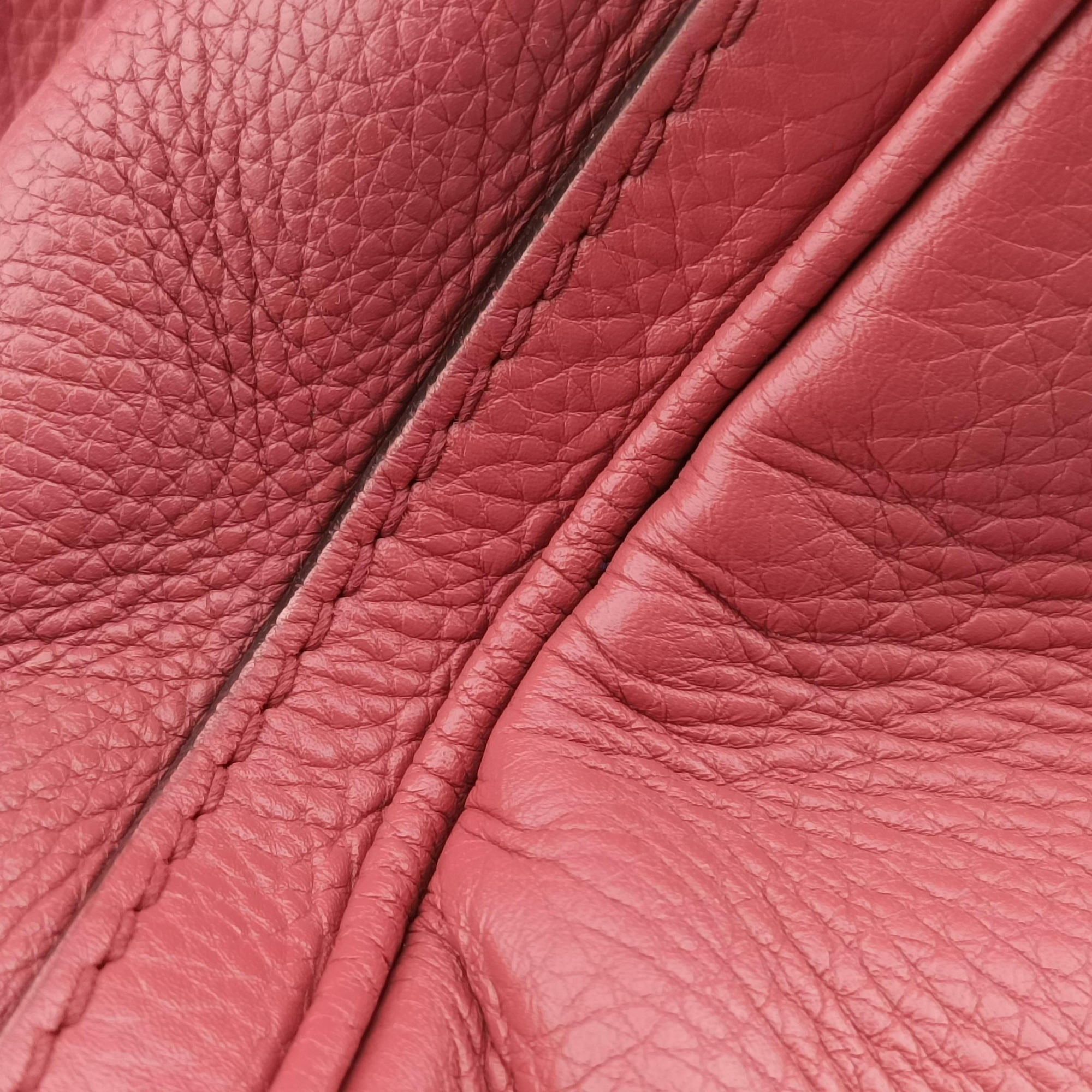 Pre-owned Gucci Sherry Line Pink×multicolor Leather 247205 shoulderbag | stylenewstar