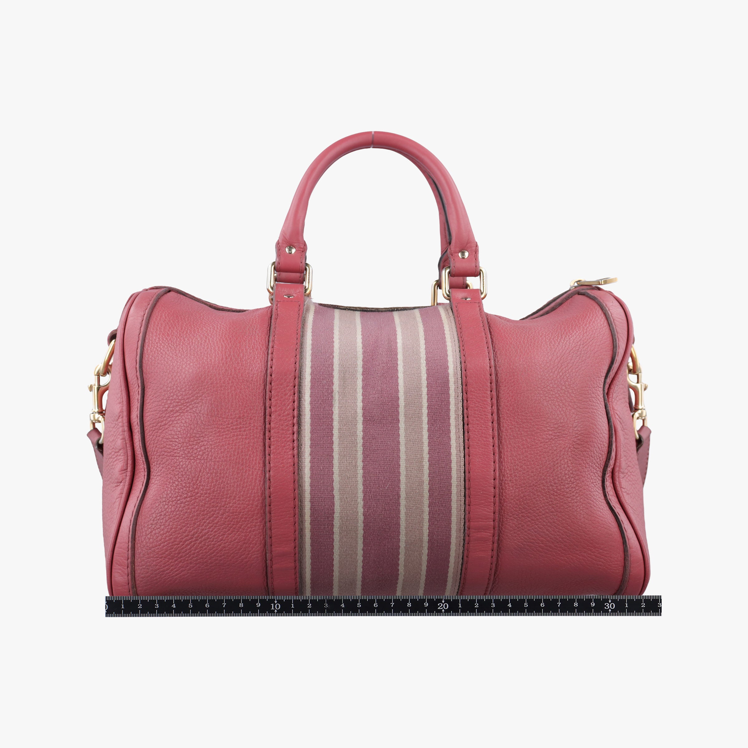 Pre-owned Gucci Sherry Line Pink×multicolor Leather 247205 shoulderbag | stylenewstar