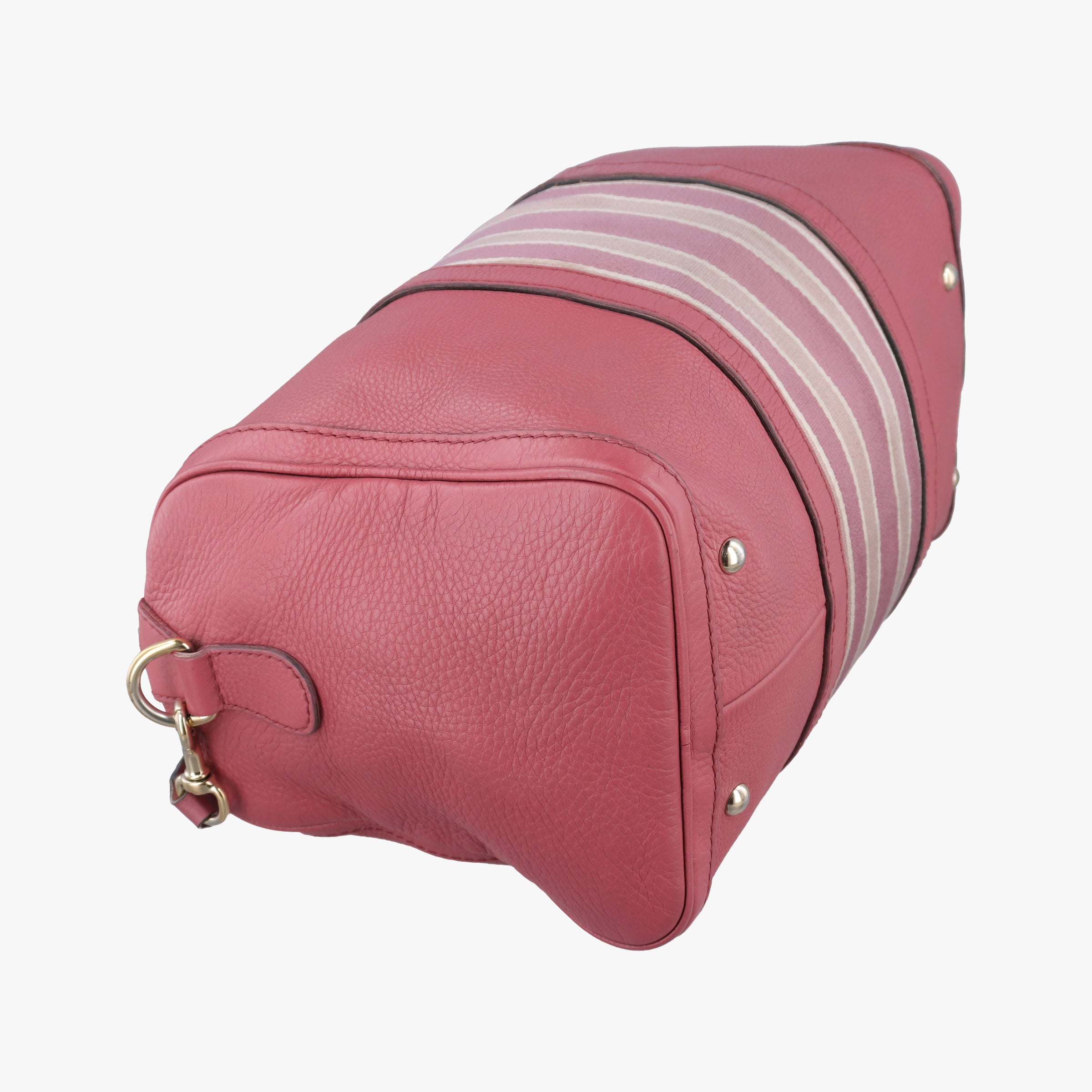 Pre-owned Gucci Sherry Line Pink×multicolor Leather 247205 shoulderbag | stylenewstar
