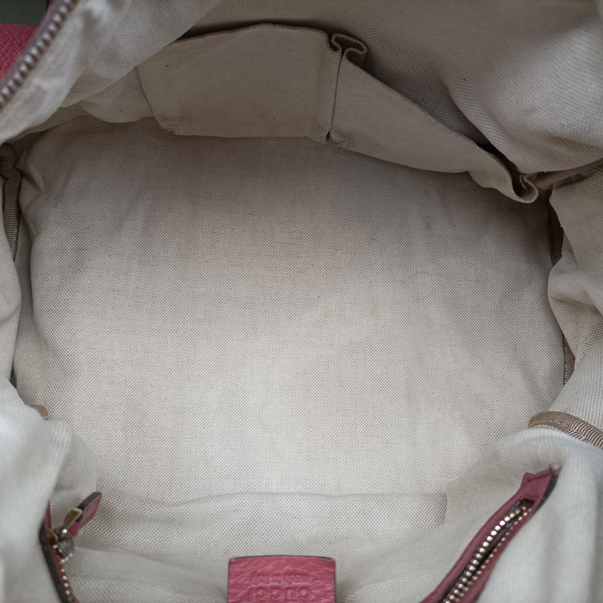 Pre-owned Gucci Sherry Line Pink×multicolor Leather 247205 shoulderbag | stylenewstar