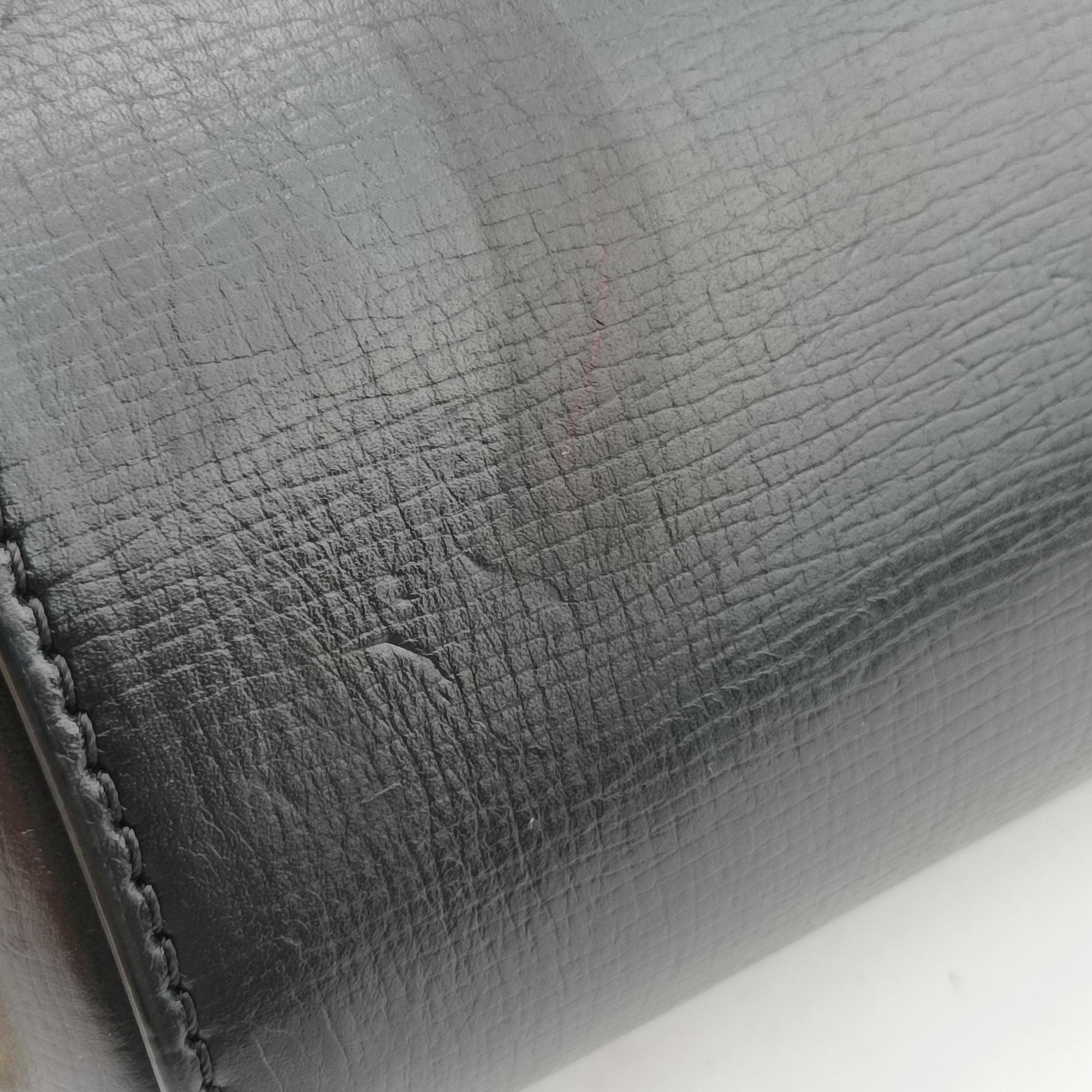 Pre-owned Givenchy Pandora Black Leather  shoulderbag | stylenewstar