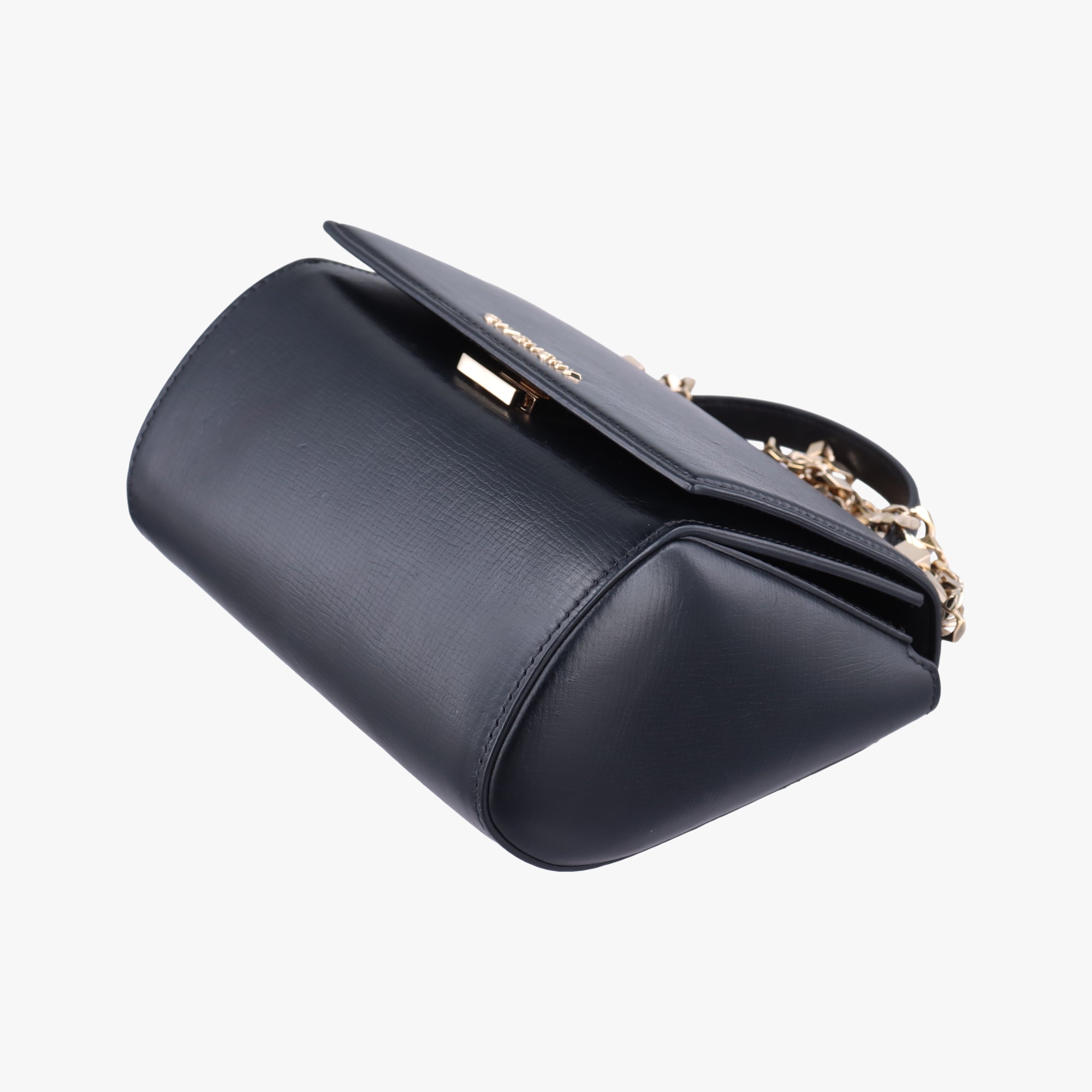 Pre-owned Givenchy Pandora Black Leather  shoulderbag | stylenewstar