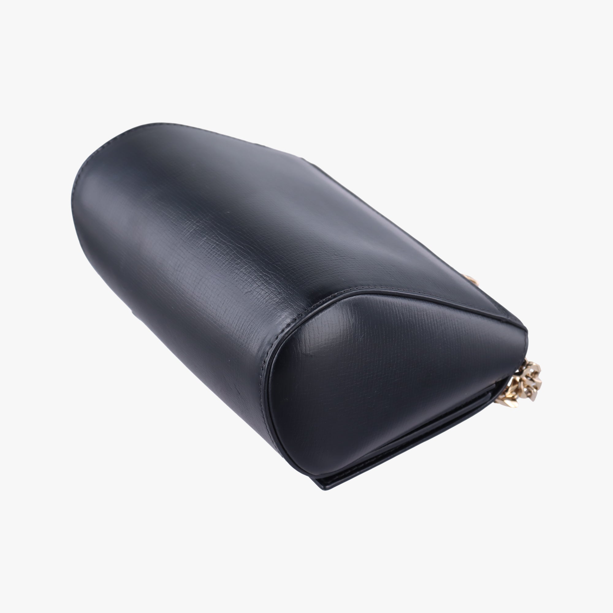 Pre-owned Givenchy Pandora Black Leather  shoulderbag | stylenewstar
