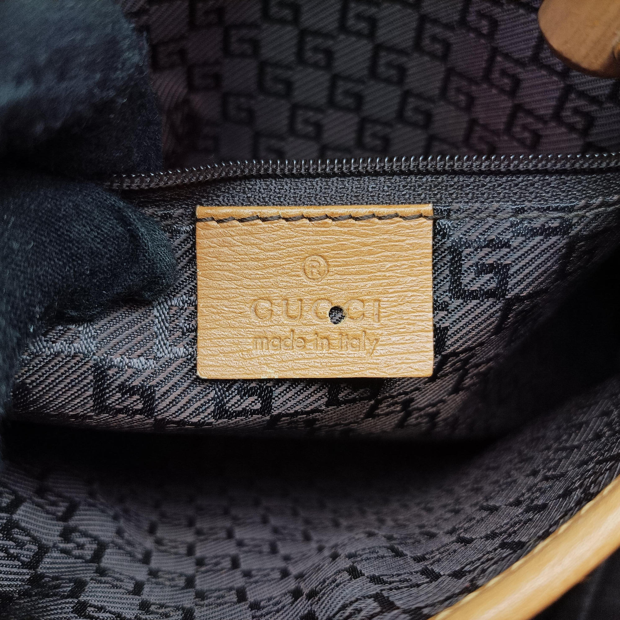 Pre-owned Gucci Bamboo Jackie Yellow Leather 001.40 shoulderbag | stylenewstar
