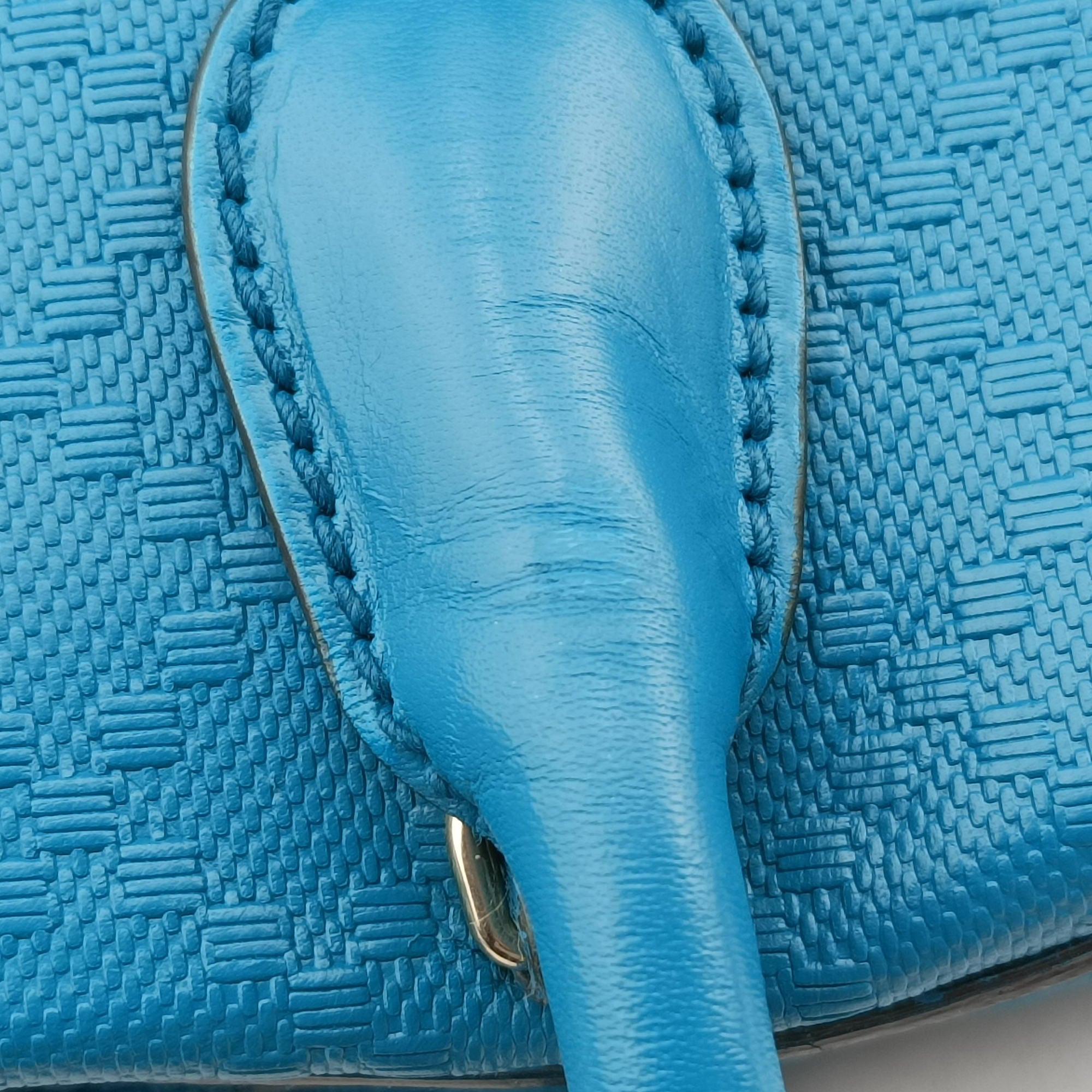 Secondhand Gucci Bright Diamante Blue Leather 354224 shoulderbag | stylenewstar