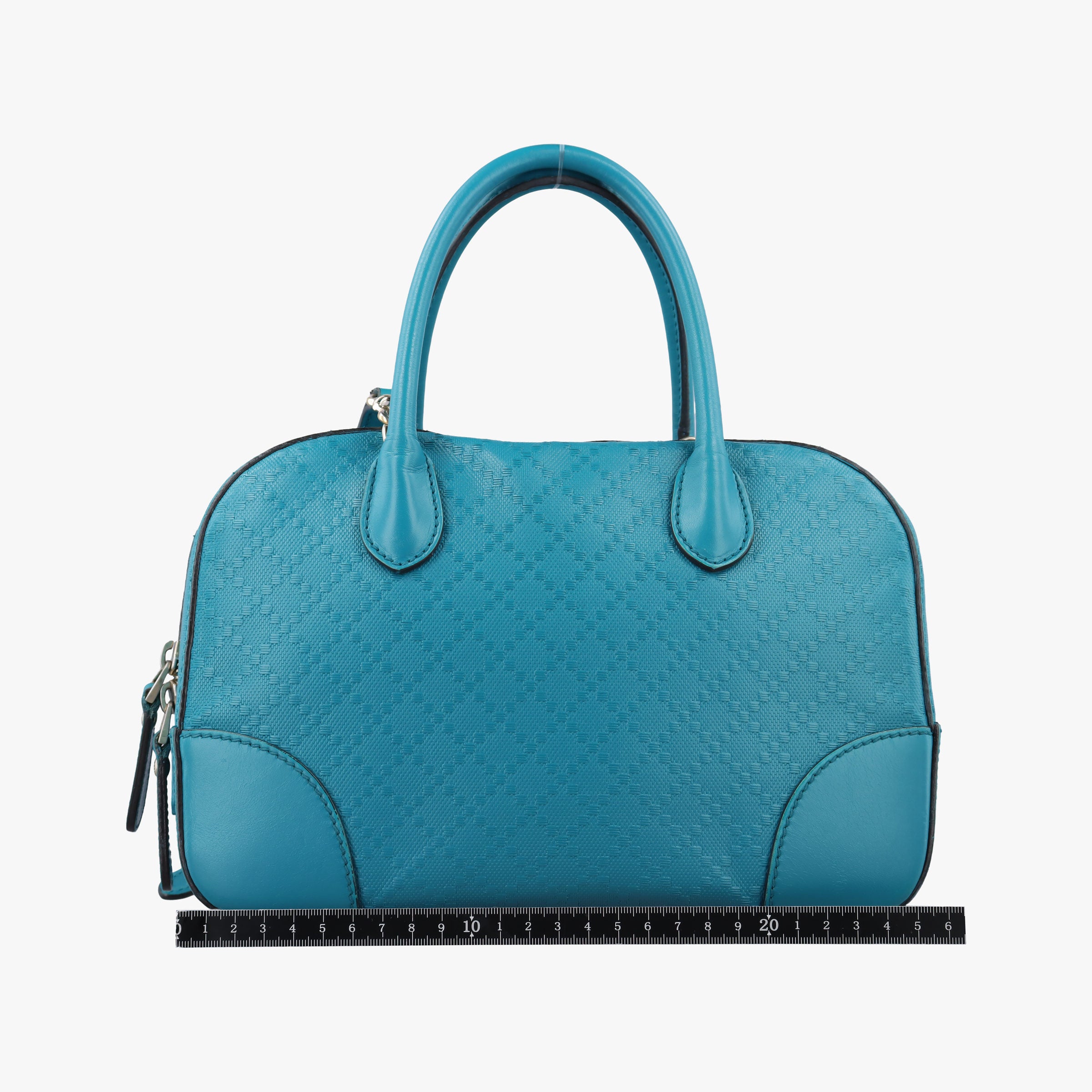 Secondhand Gucci Bright Diamante Blue Leather 354224 shoulderbag | stylenewstar