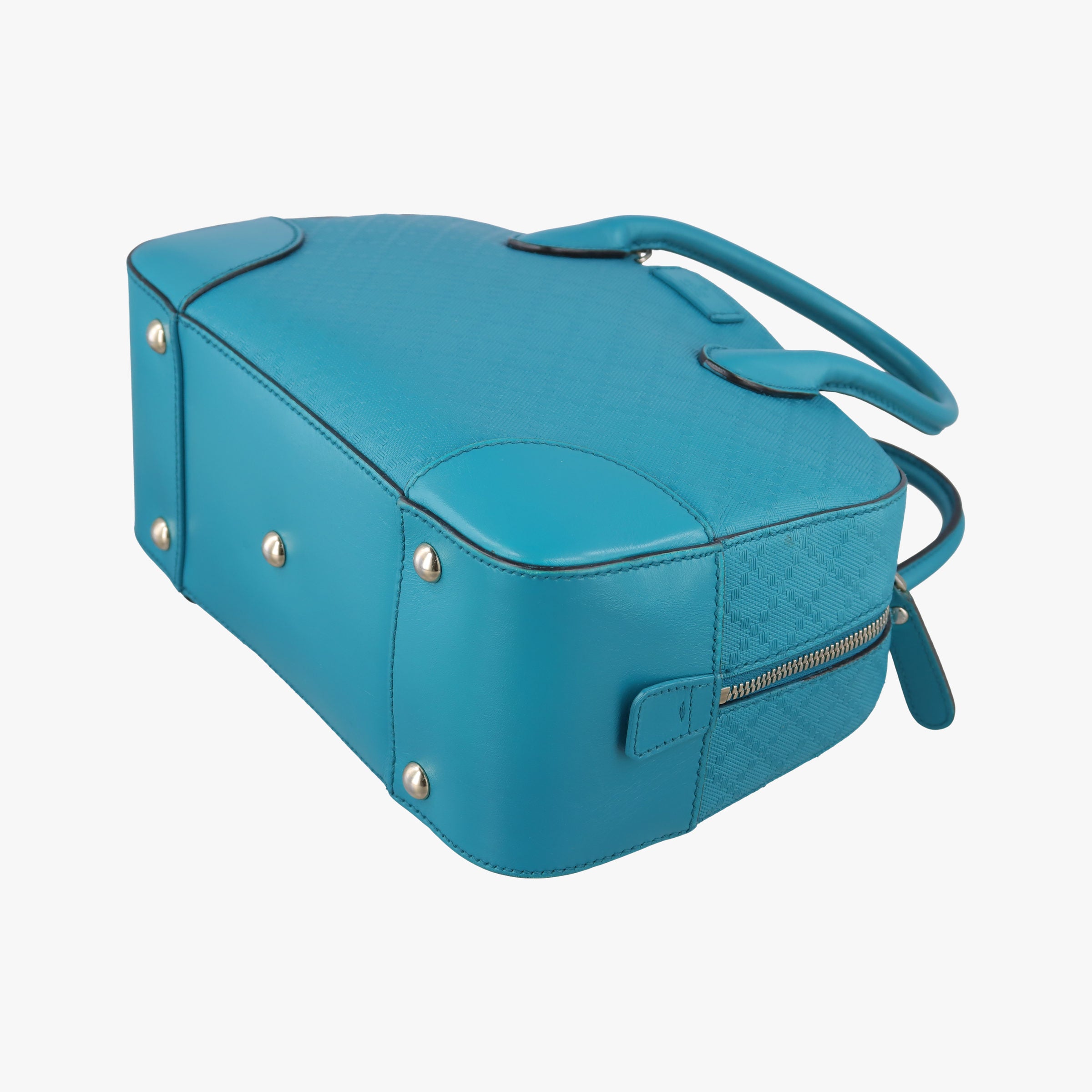 Secondhand Gucci Bright Diamante Blue Leather 354224 shoulderbag | stylenewstar
