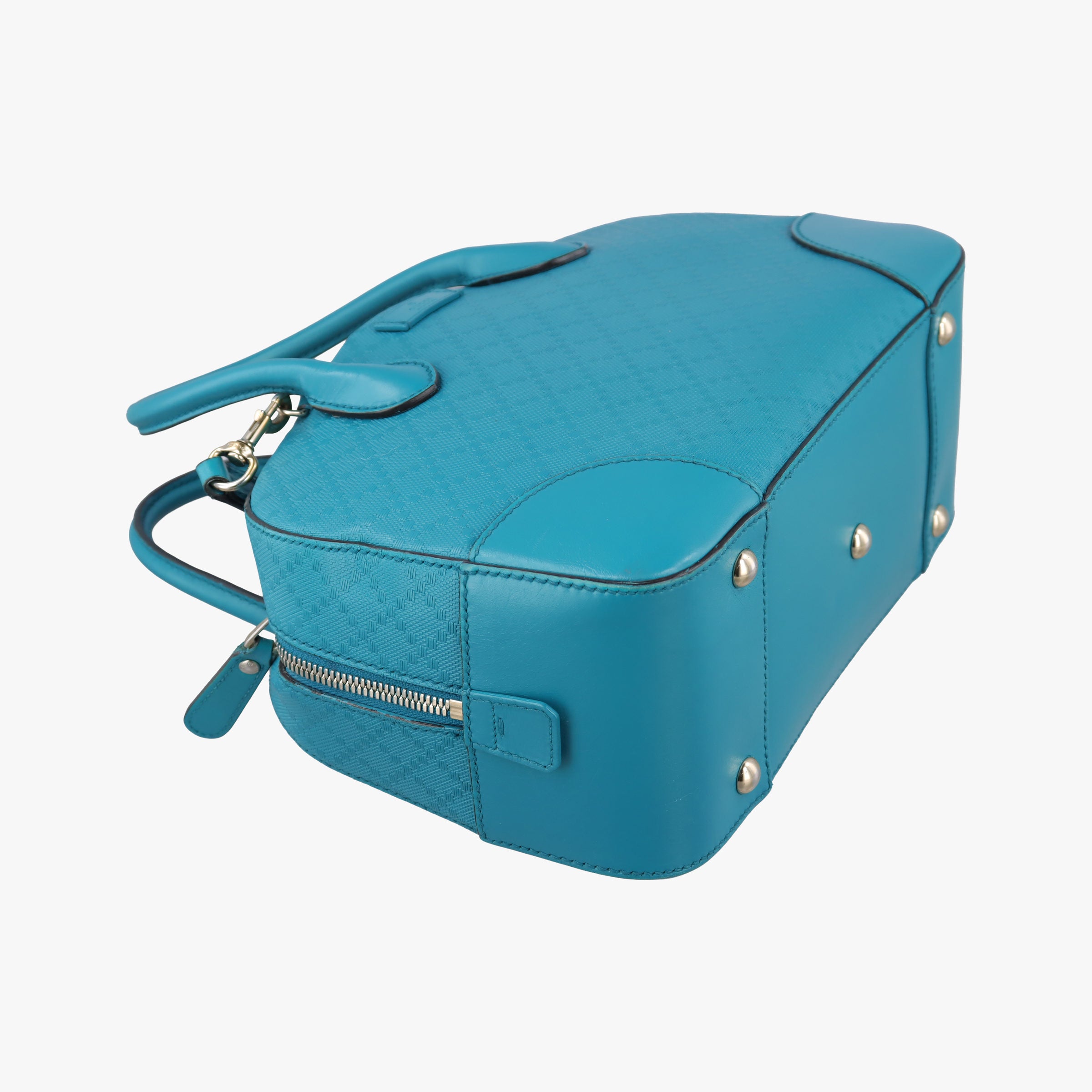 Secondhand Gucci Bright Diamante Blue Leather 354224 shoulderbag | stylenewstar