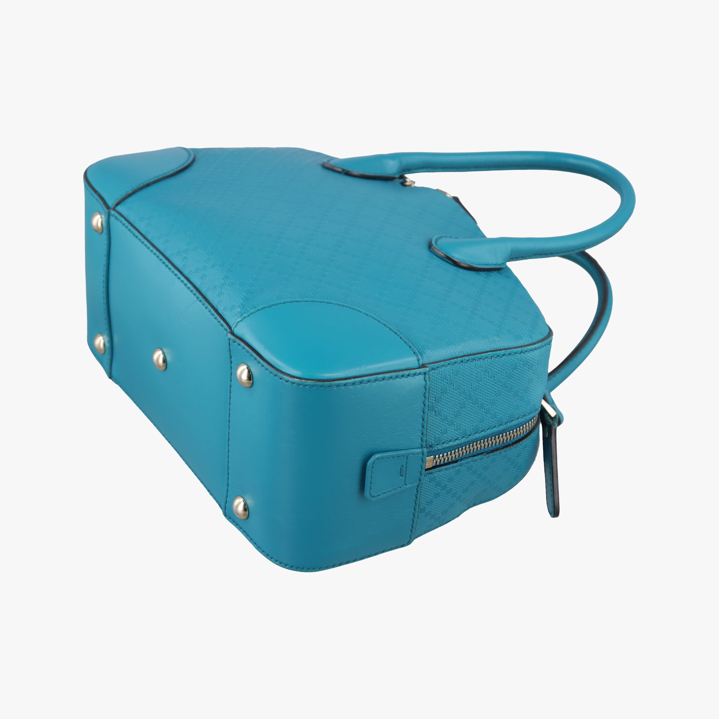 Secondhand Gucci Bright Diamante Blue Leather 354224 shoulderbag | stylenewstar