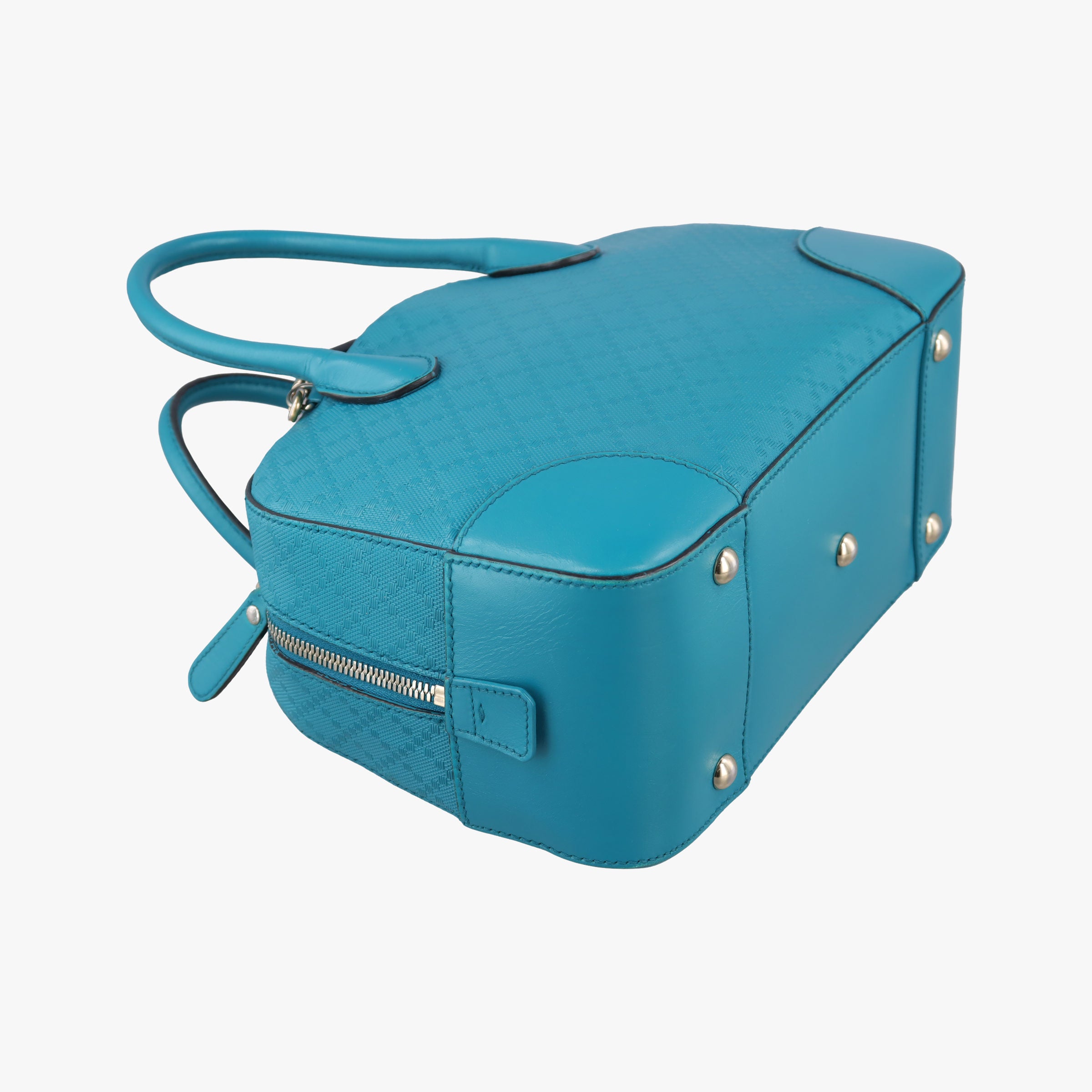 Secondhand Gucci Bright Diamante Blue Leather 354224 shoulderbag | stylenewstar