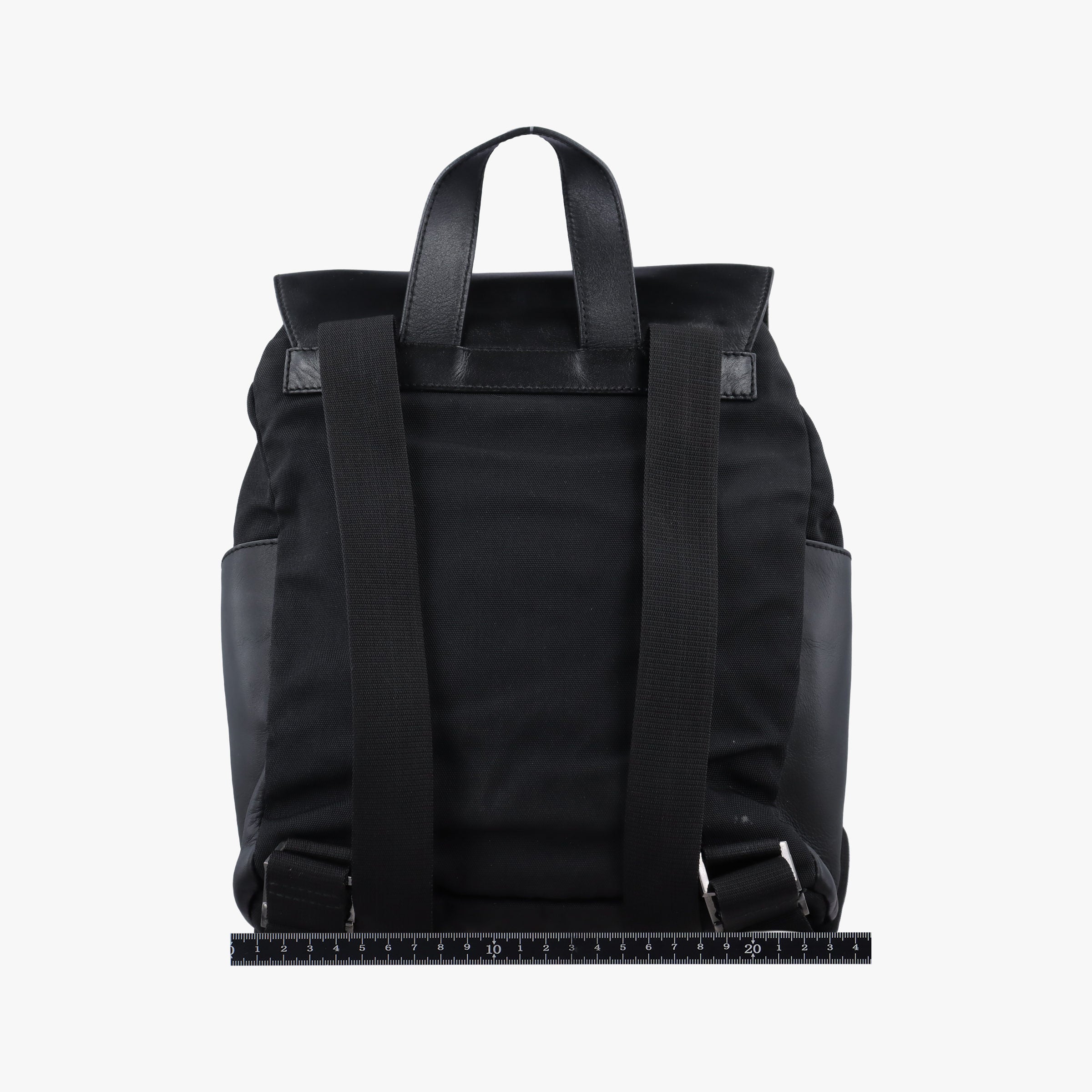 Vintage Gucci Logo motif Black nylon×leather 003.02 backpack/rucksack | stylenewstar
