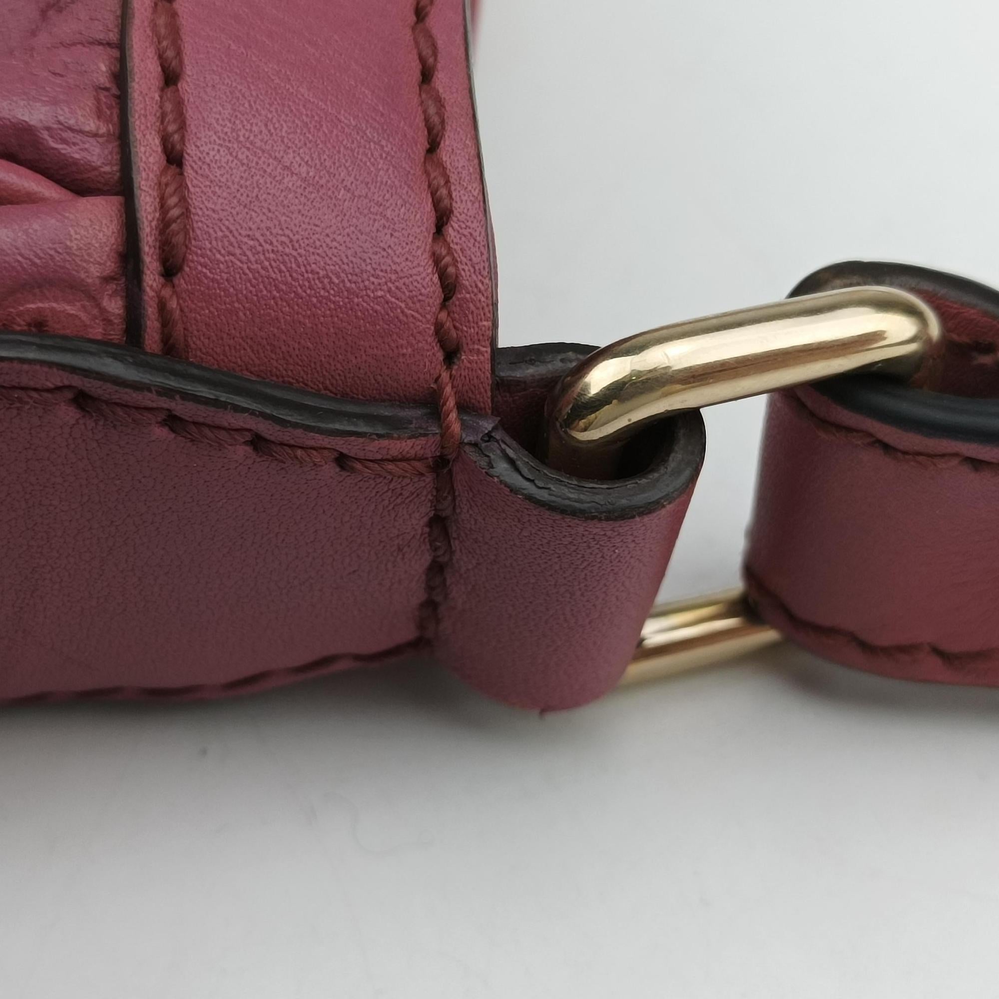 Pre-owned Gucci Sukey Pink Leather 296834 shoulderbag | stylenewstar