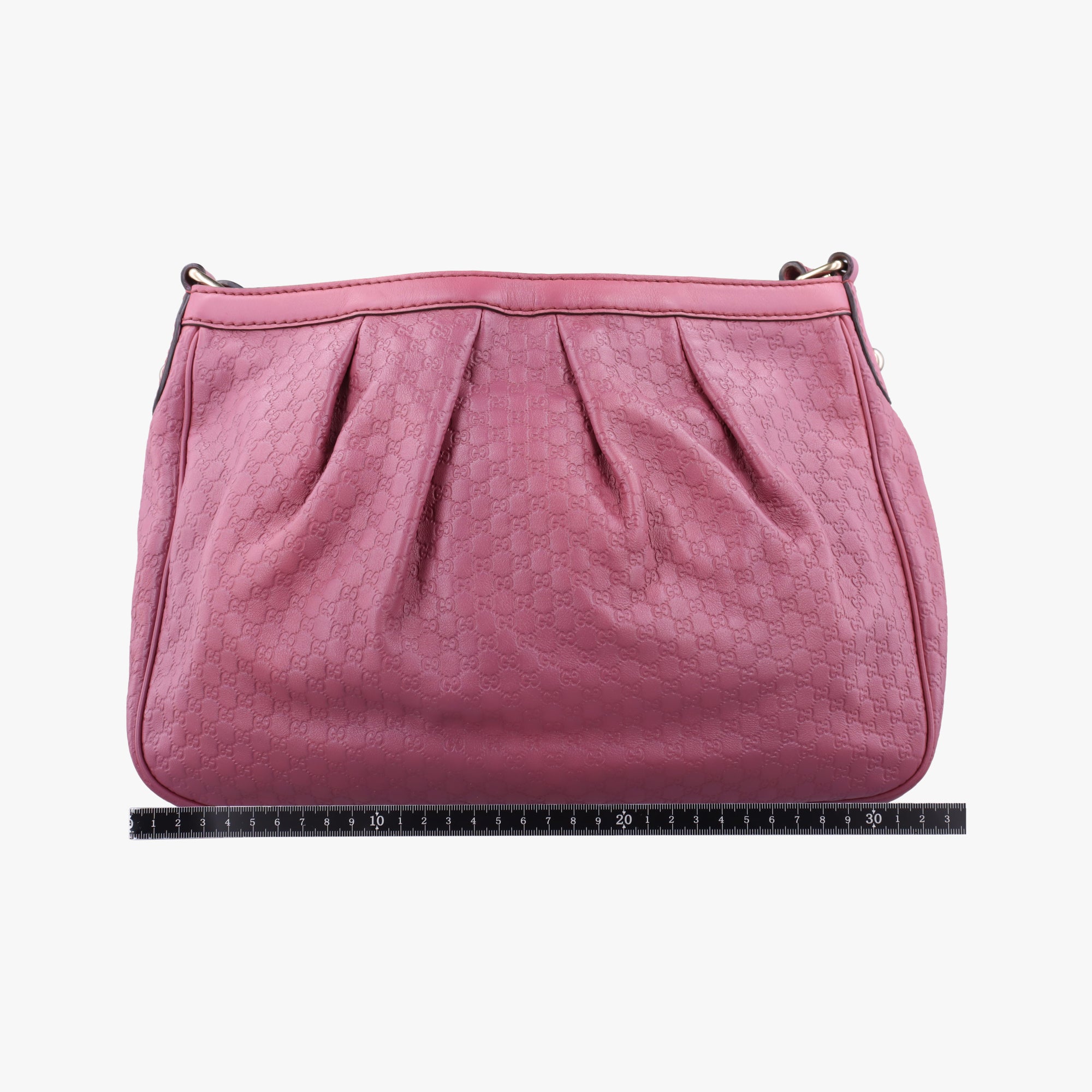 Pre-owned Gucci Sukey Pink Leather 296834 shoulderbag | stylenewstar