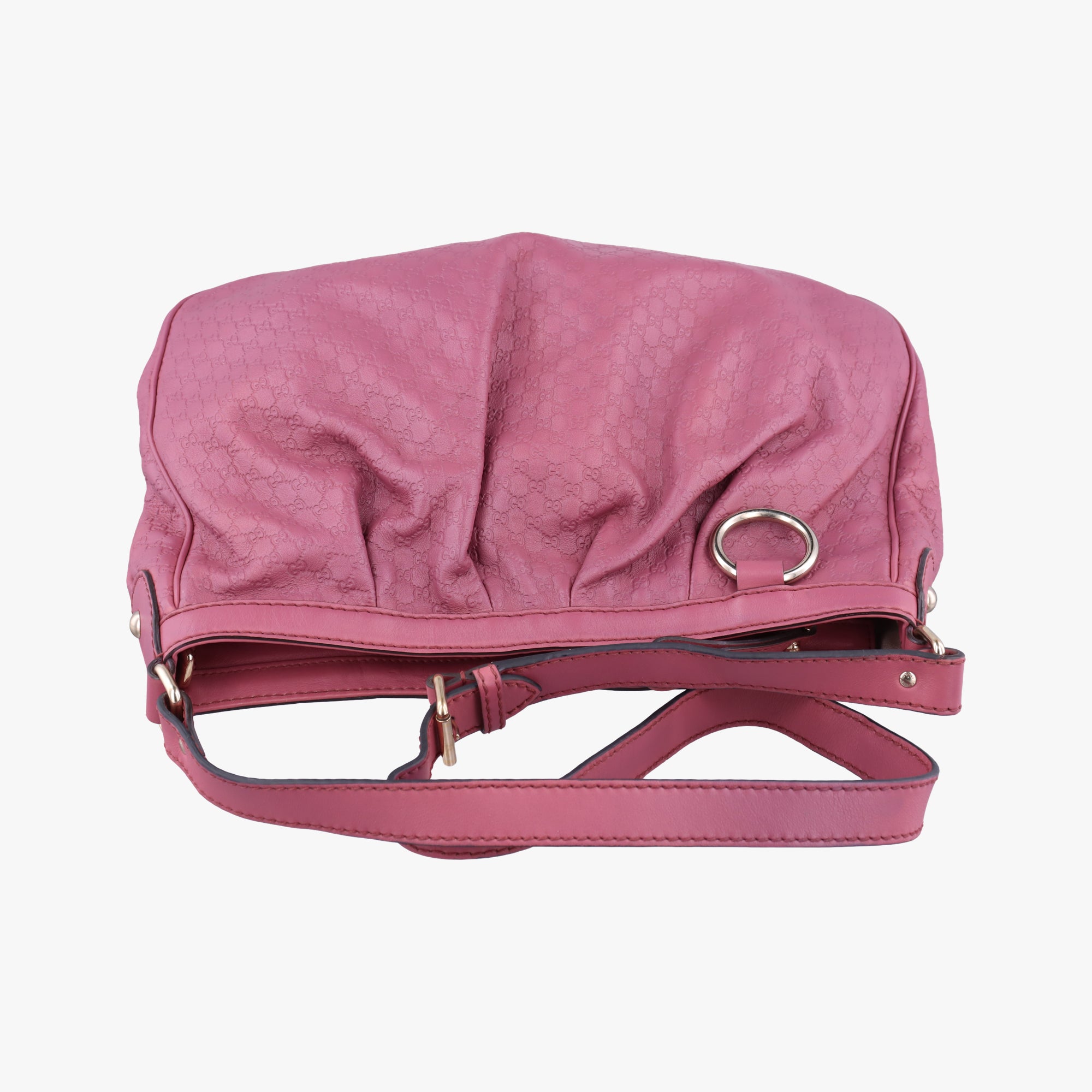 Pre-owned Gucci Sukey Pink Leather 296834 shoulderbag | stylenewstar