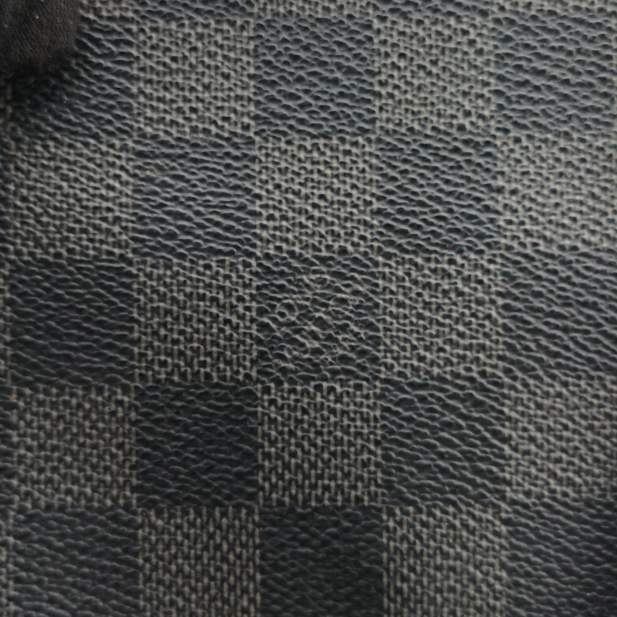 Pre-owned Louis Vuitton Tadao Noir Damier Graphite N51192 handbag | stylenewstar
