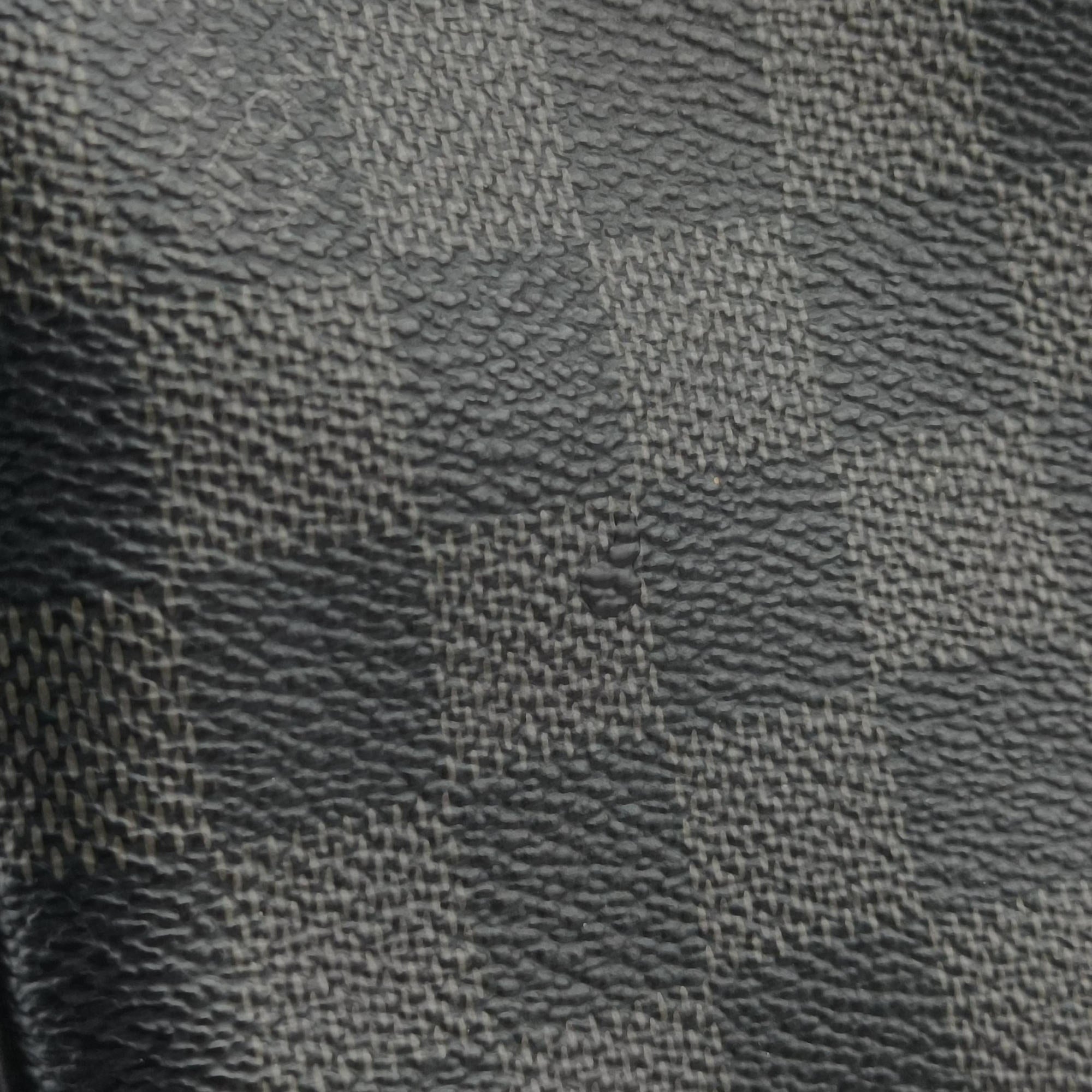 Pre-owned Louis Vuitton Tadao Noir Damier Graphite N51192 handbag | stylenewstar