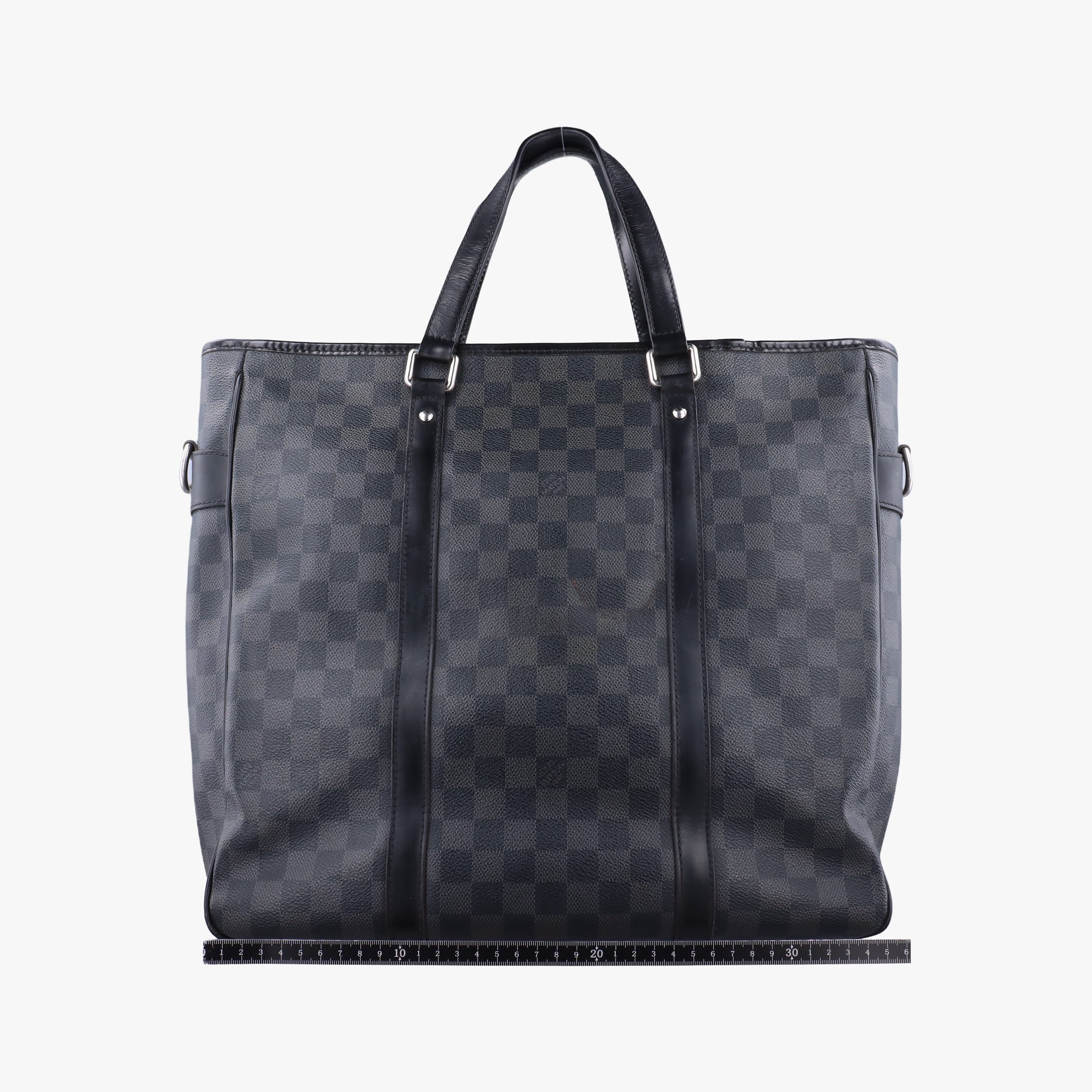 Pre-owned Louis Vuitton Tadao Noir Damier Graphite N51192 handbag | stylenewstar