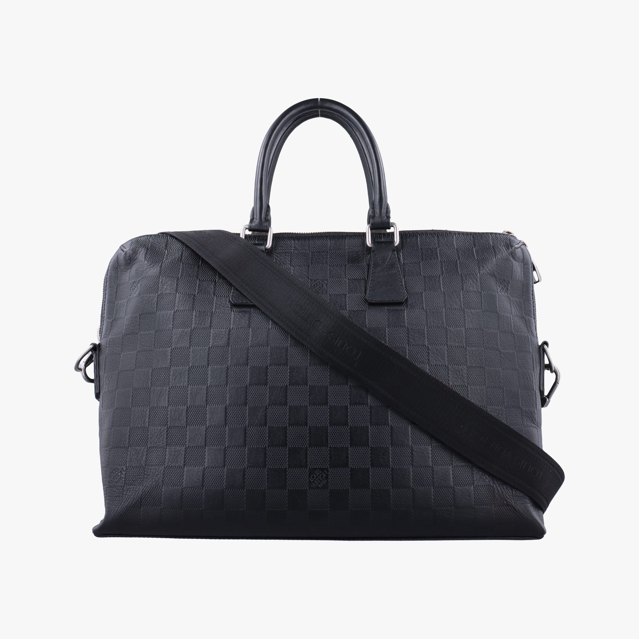 Vintage Louis Vuitton Porte Documents Jour Noir Damier Graphite  shoulderbag | stylenewstar