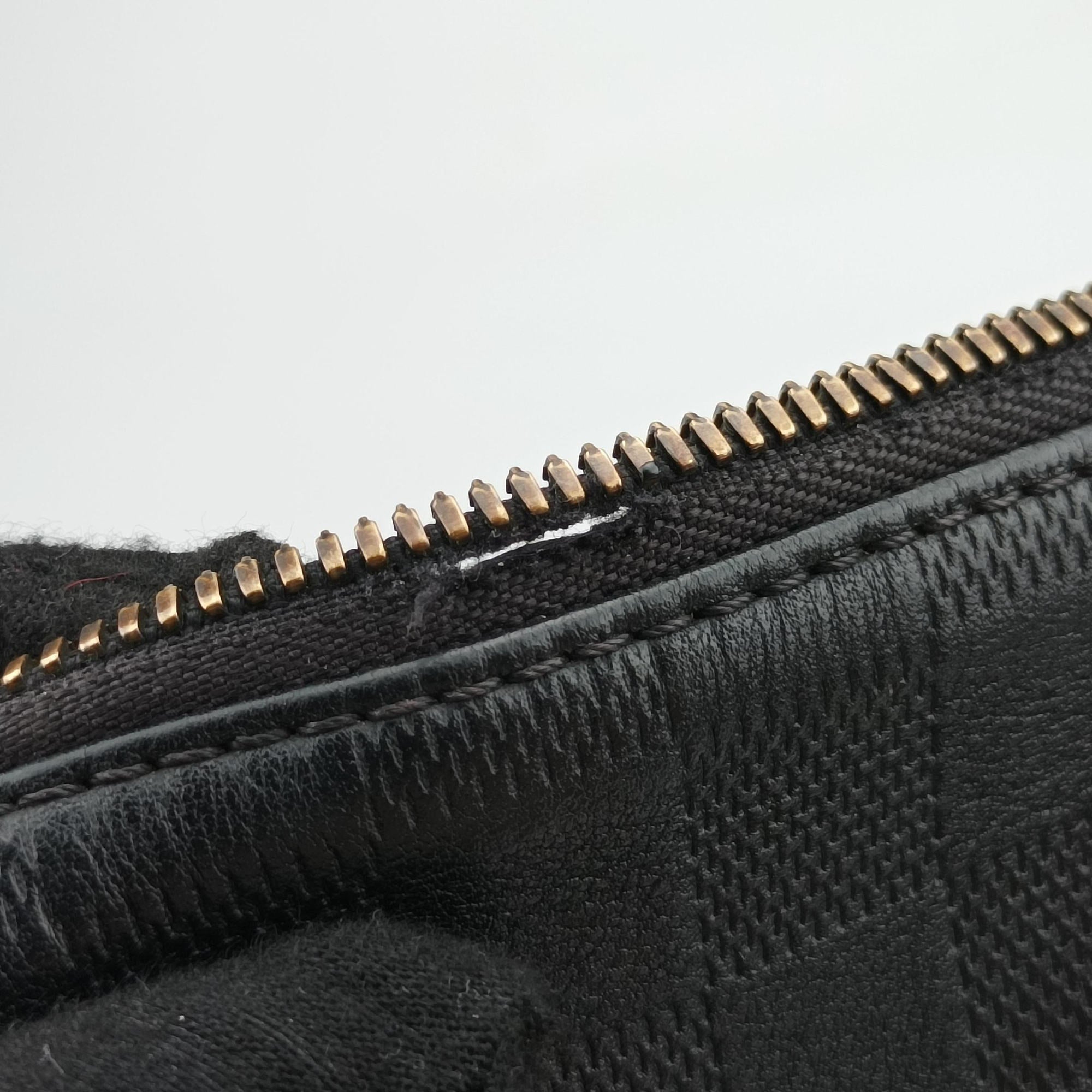 Vintage Louis Vuitton Porte Documents Jour Noir Damier Graphite  shoulderbag | stylenewstar