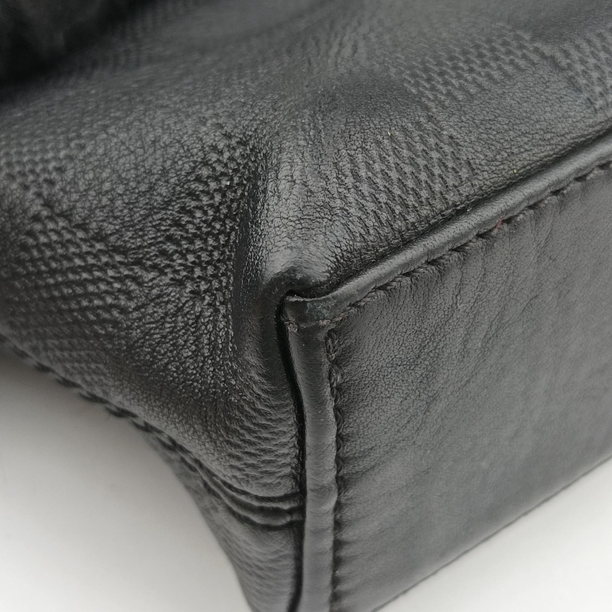 Vintage Louis Vuitton Porte Documents Jour Noir Damier Graphite  shoulderbag | stylenewstar