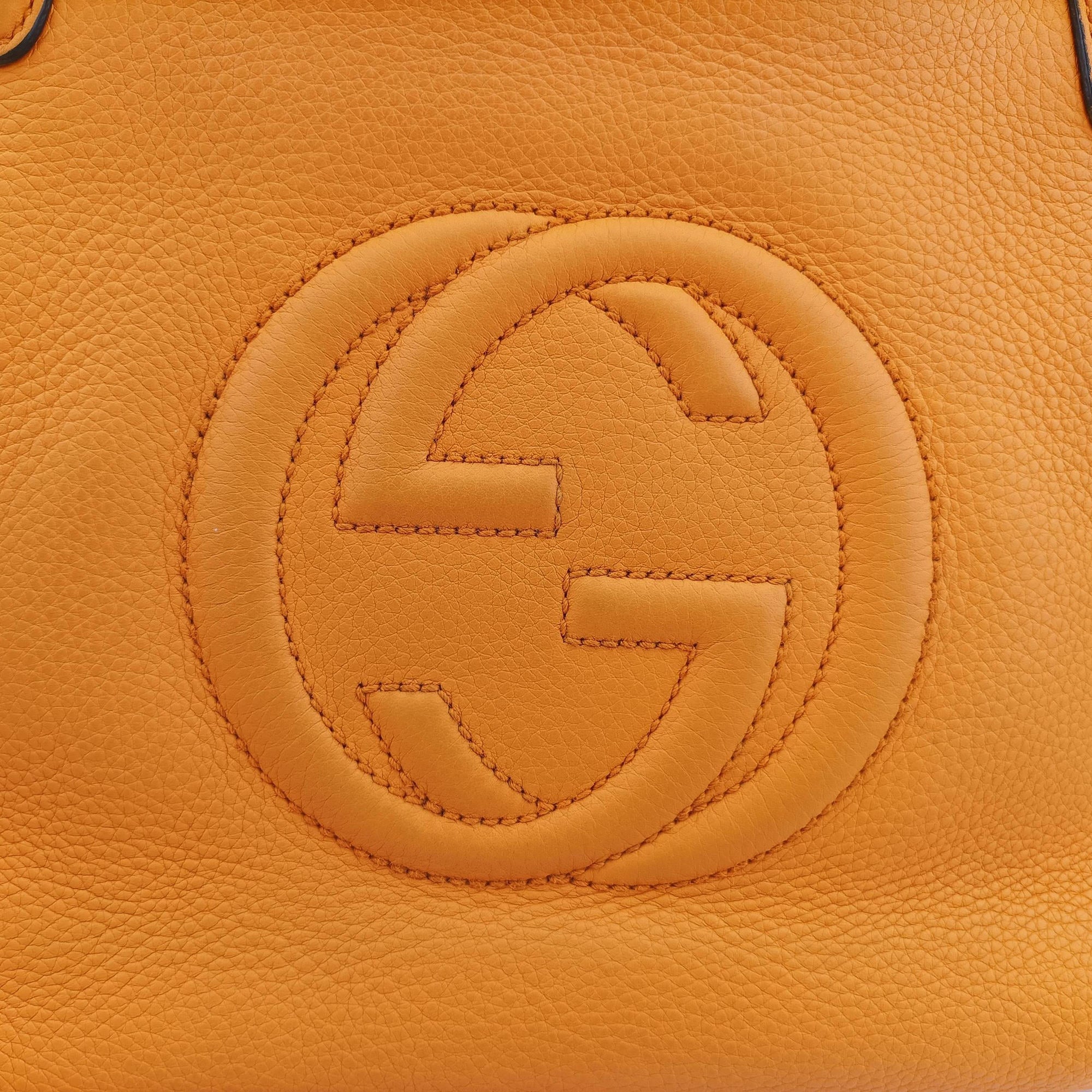 Secondhand Gucci Soho Yellow Leather 369176 shoulderbag | stylenewstar