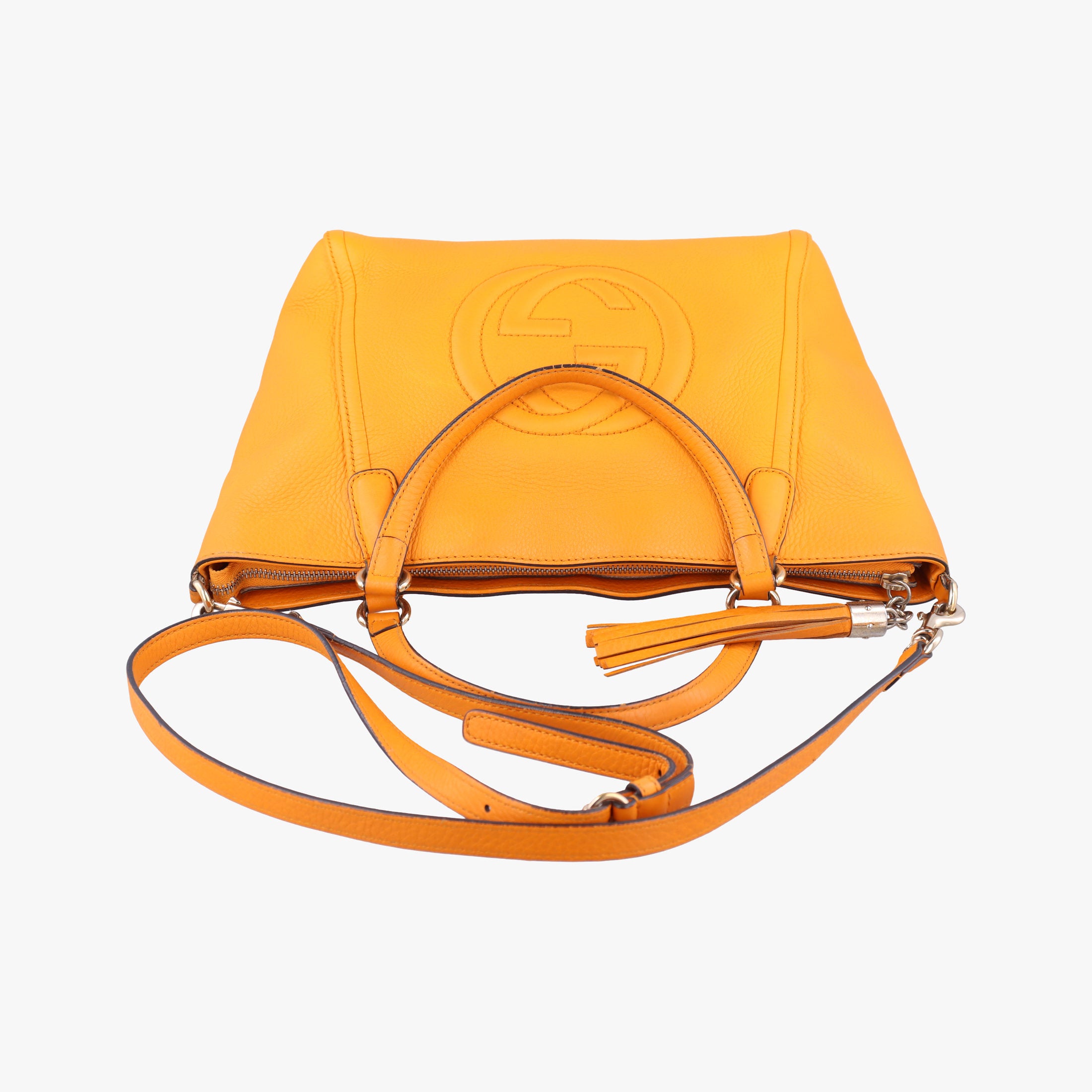 Secondhand Gucci Soho Yellow Leather 369176 shoulderbag | stylenewstar