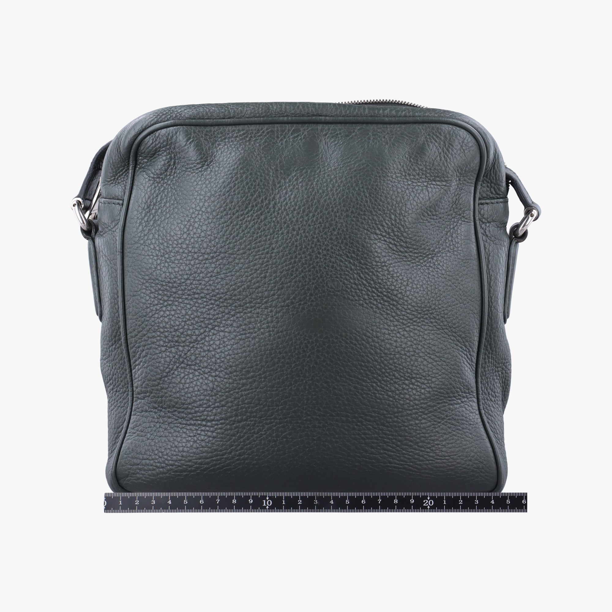 Pre-owned Gucci Interlocking G Logo Soho Messenger Grey Leather 337084 shoulderbag | stylenewstar