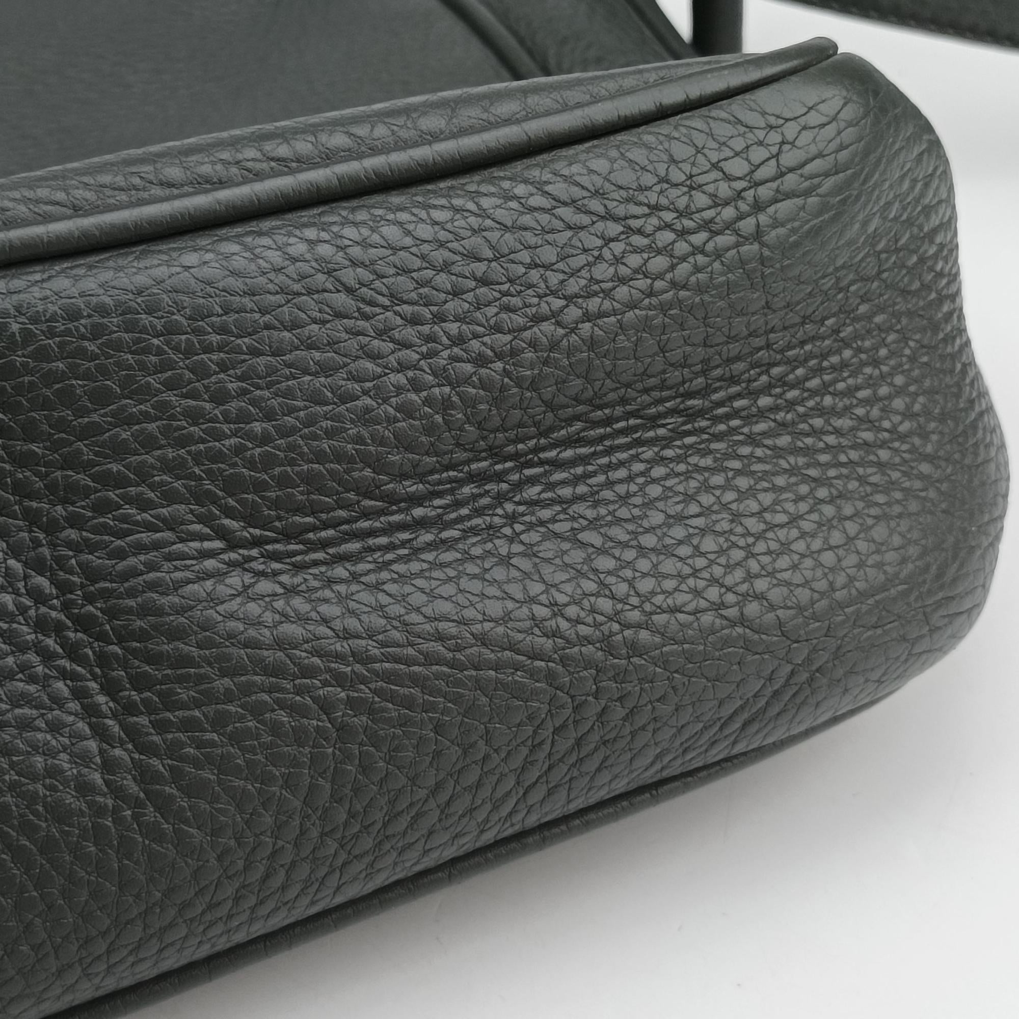 Pre-owned Gucci Interlocking G Logo Soho Messenger Grey Leather 337084 shoulderbag | stylenewstar