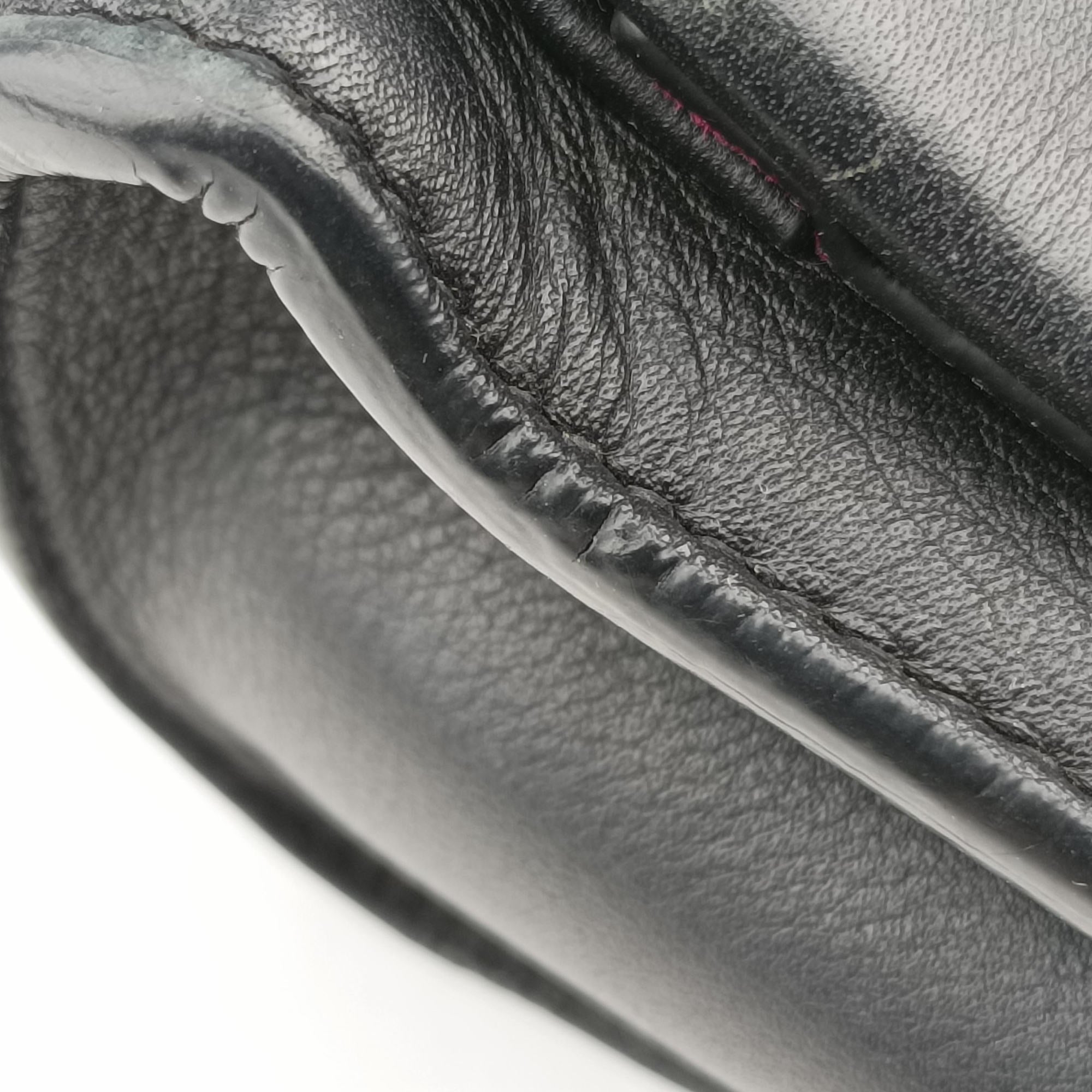 Pre-owned Louis Vuitton Mylockme Pin BB Black×multicolor leather  shoulderbag | stylenewstar