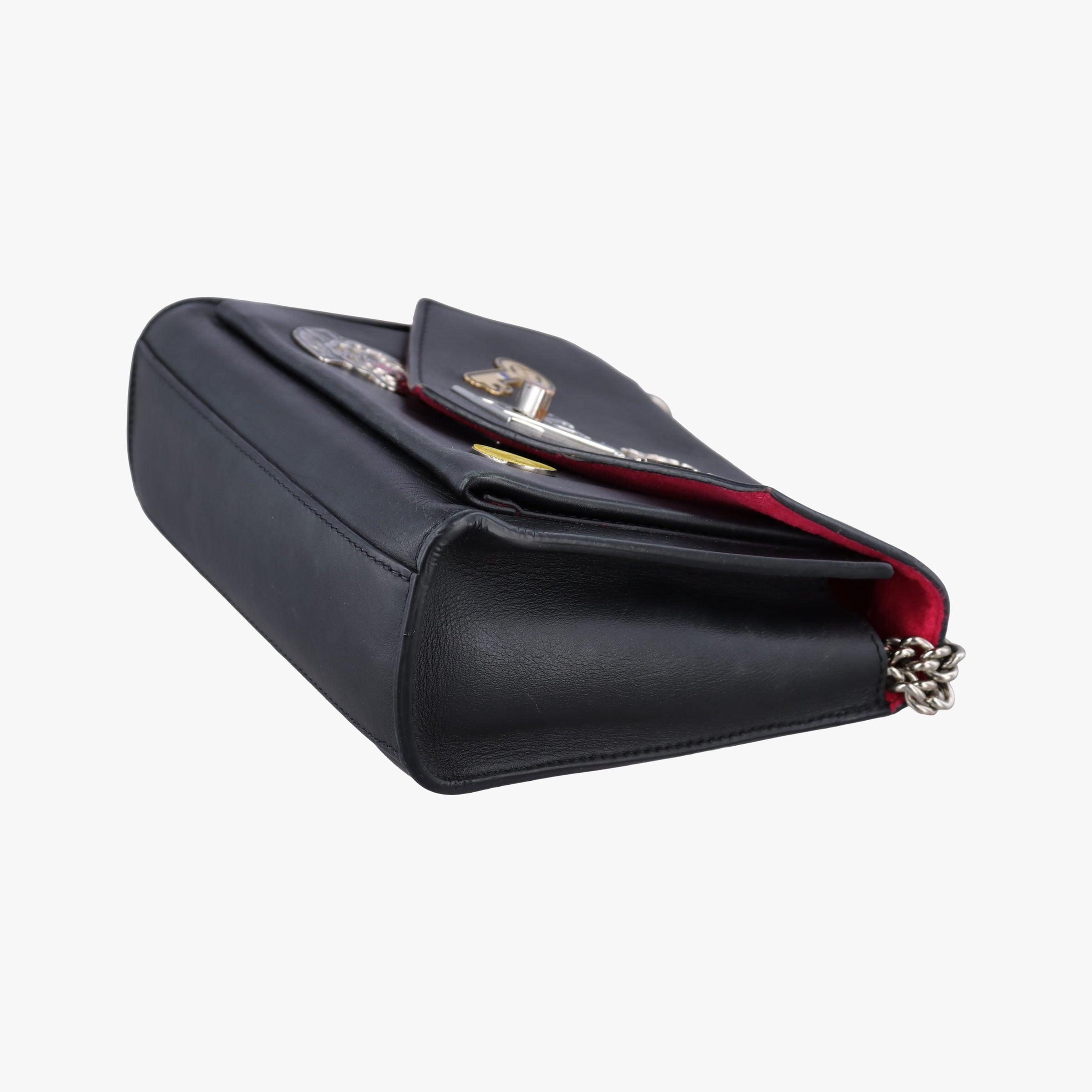Pre-owned Louis Vuitton Mylockme Pin BB Black×multicolor leather  shoulderbag | stylenewstar