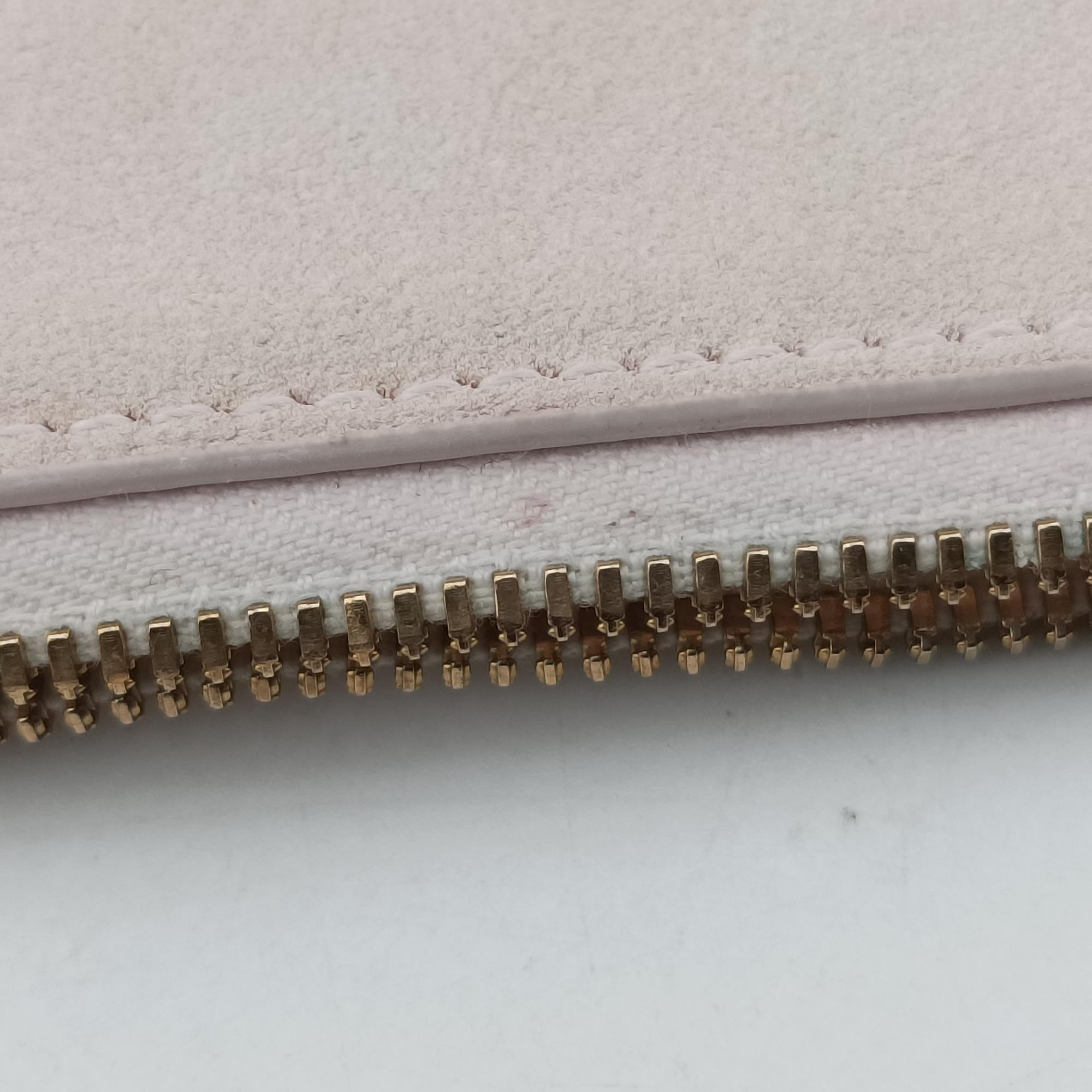 Pre-owned Bottega Veneta Turn Pouch Pink suede  shoulderbag | stylenewstar