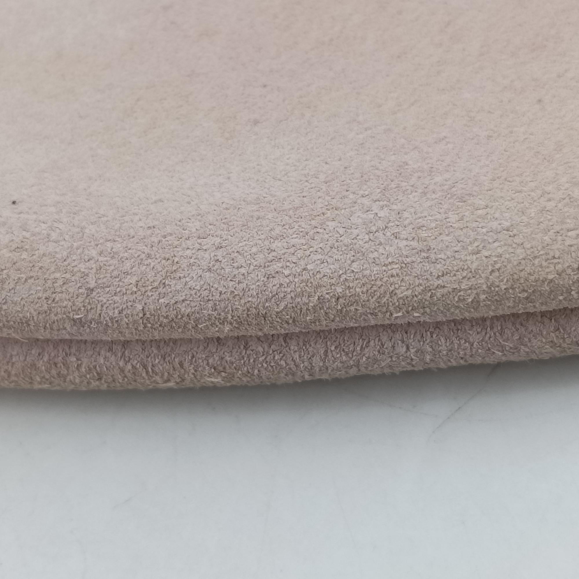 Pre-owned Bottega Veneta Turn Pouch Pink suede  shoulderbag | stylenewstar