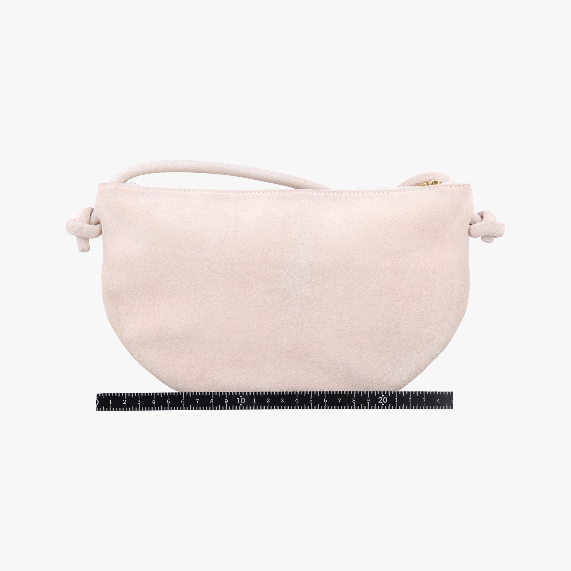 Pre-owned Bottega Veneta Turn Pouch Pink suede  shoulderbag | stylenewstar