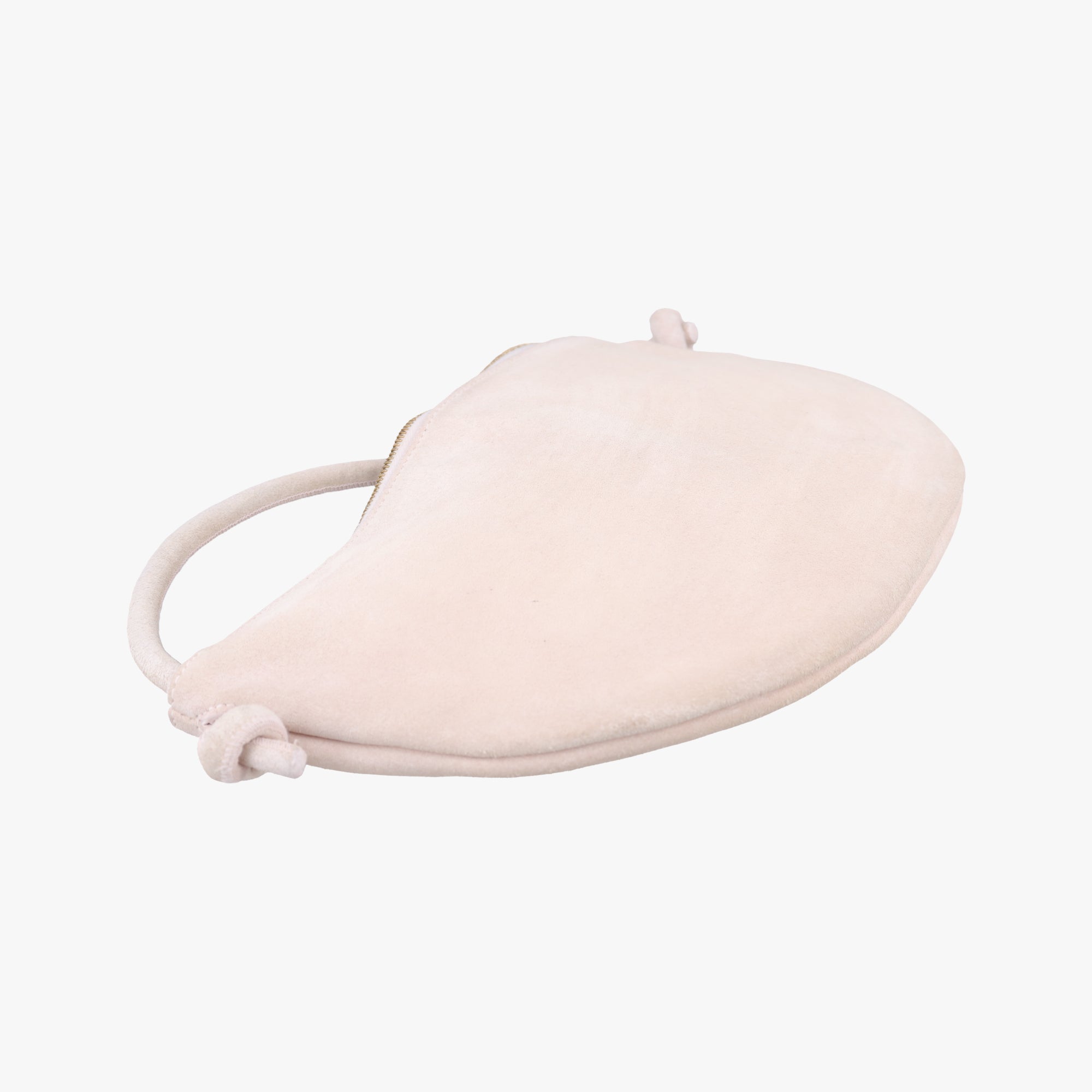 Pre-owned Bottega Veneta Turn Pouch Pink suede  shoulderbag | stylenewstar