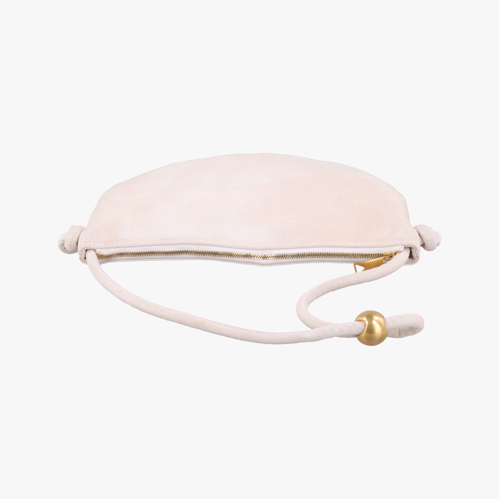Pre-owned Bottega Veneta Turn Pouch Pink suede  shoulderbag | stylenewstar