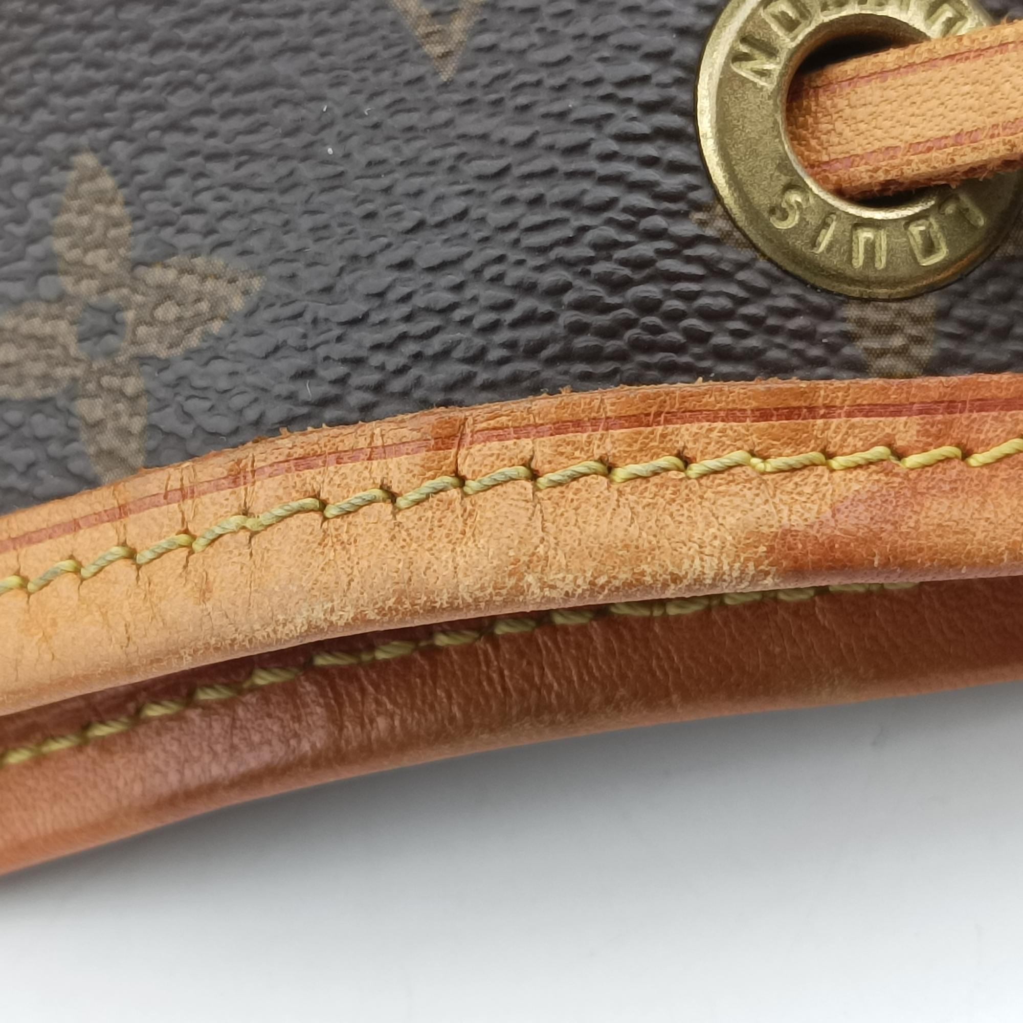Pre-owned Louis Vuitton Noe Brown Monogram Canvas M42226 shoulderbag | stylenewstar