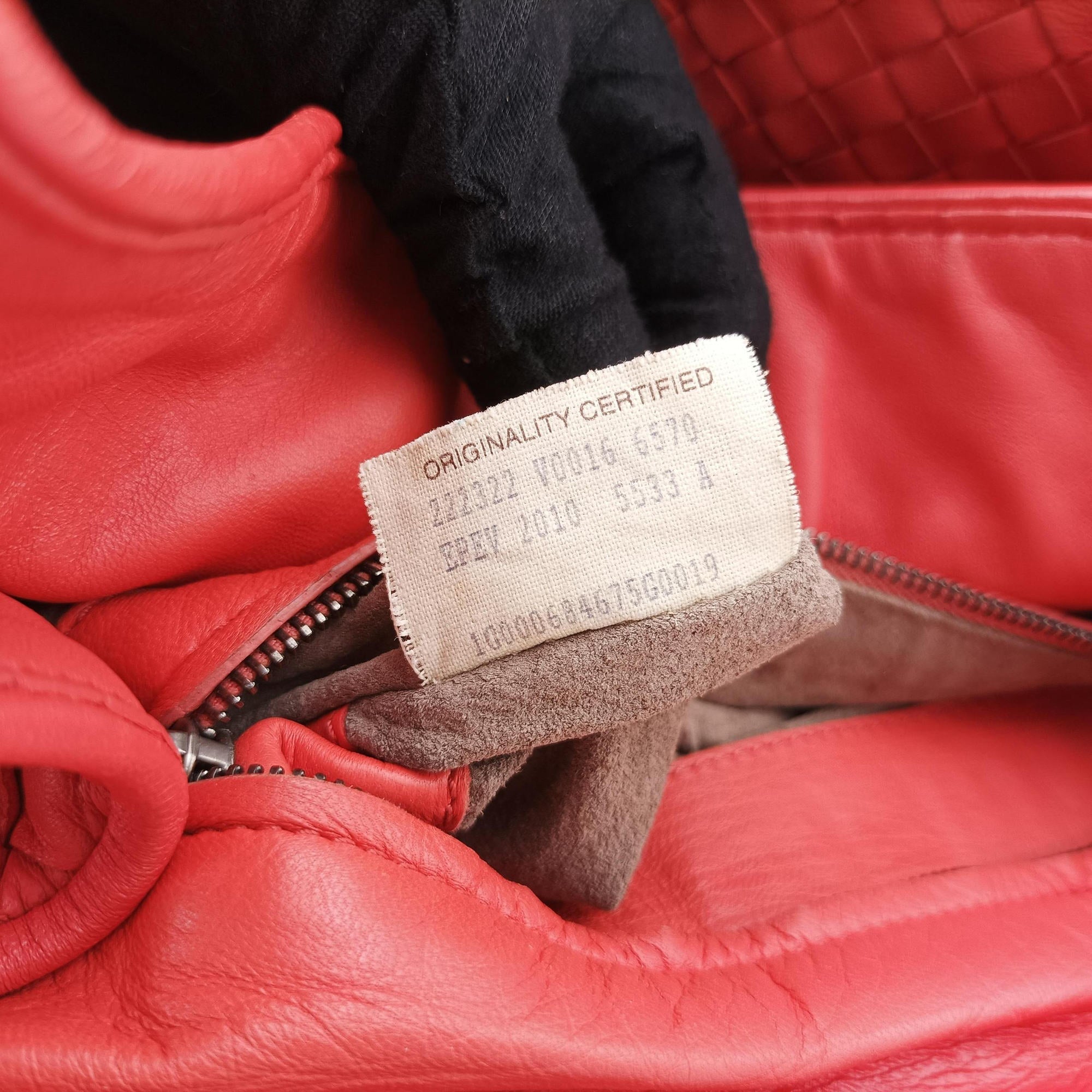 Pre-owned Bottega Veneta Parachute Intrecciato Orange lambskin  shoulderbag | stylenewstar