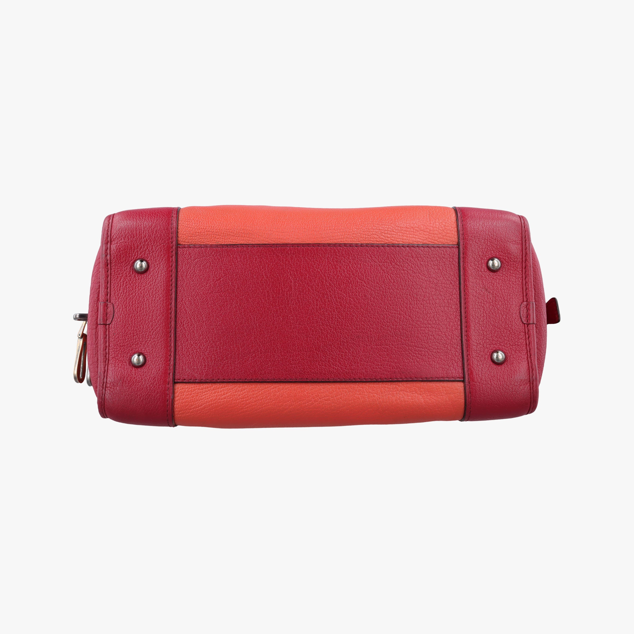Secondhand Loewe Amazona 28 Orange × Multicolor Leather  handbag | stylenewstar