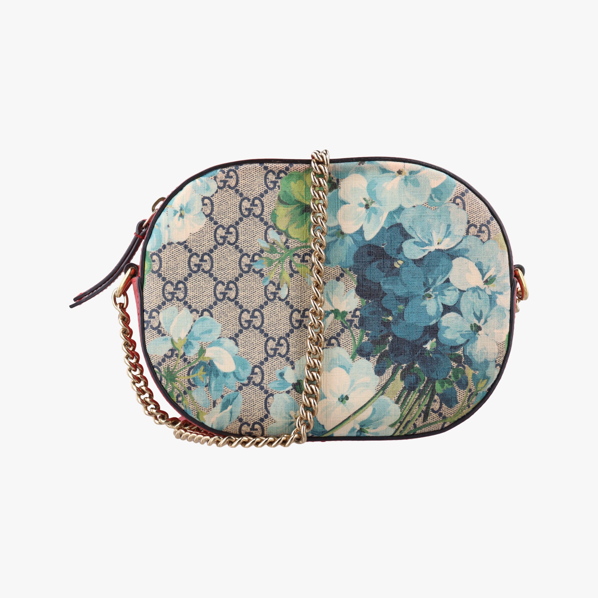 Pre-owned Gucci GG Blooms beige×Multicolour PVC coated canvas×Leather 546313 shoulderbag | stylenewstar