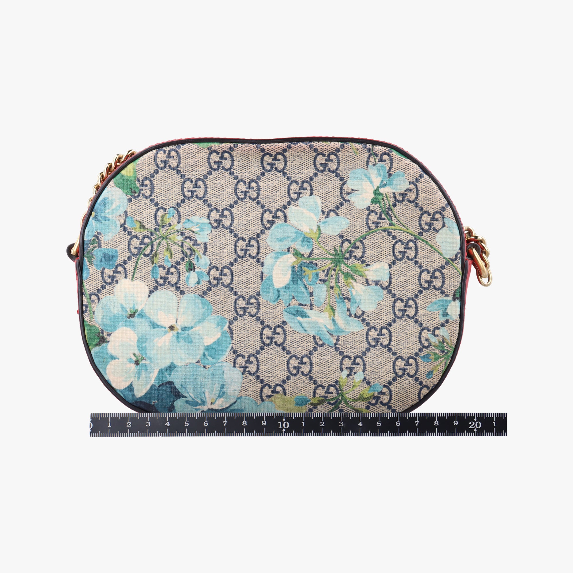 Pre-owned Gucci GG Blooms beige×Multicolour PVC coated canvas×Leather 546313 shoulderbag | stylenewstar