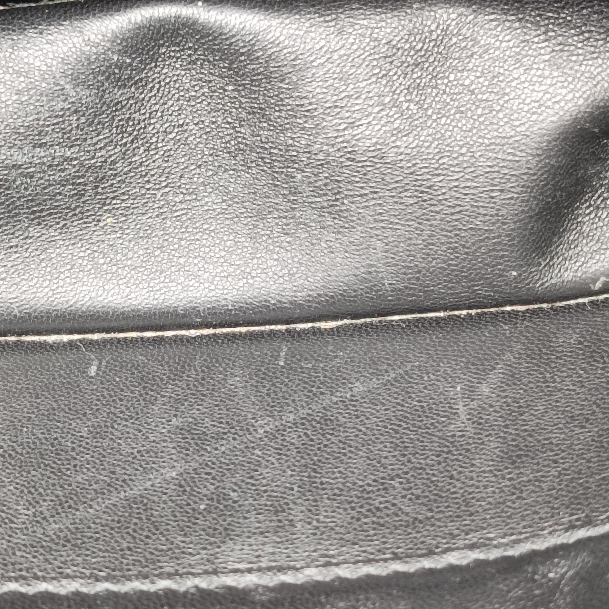 Pre-owned Prada Envelope Black SAFFIANO Leather 1BP020 shoulderbag | stylenewstar