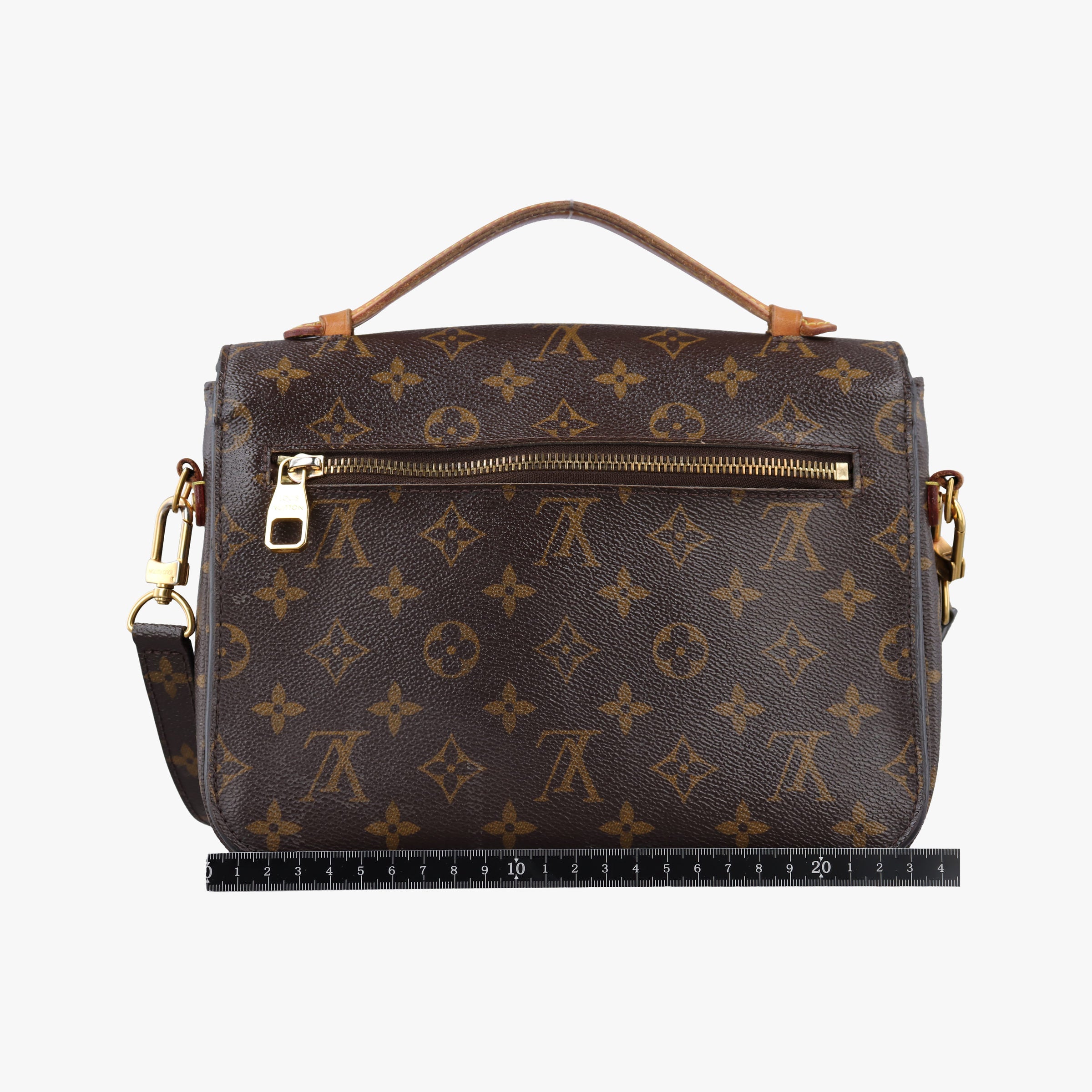 Pre-owned Louis Vuitton Pochette Metis MM Brown Monogram Canvas M44875 shoulderbag | stylenewstar
