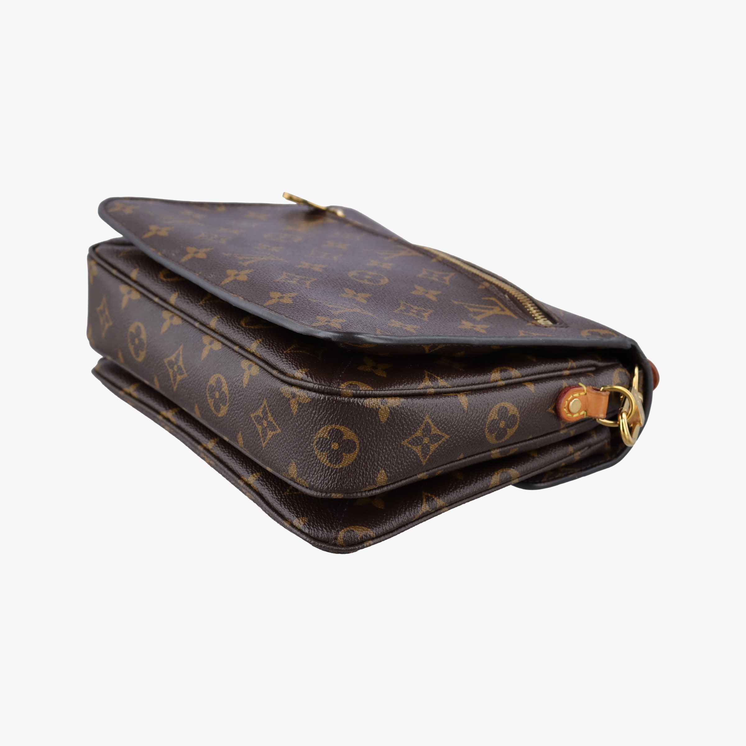 Pre-owned Louis Vuitton Pochette Metis MM Brown Monogram Canvas M44875 shoulderbag | stylenewstar