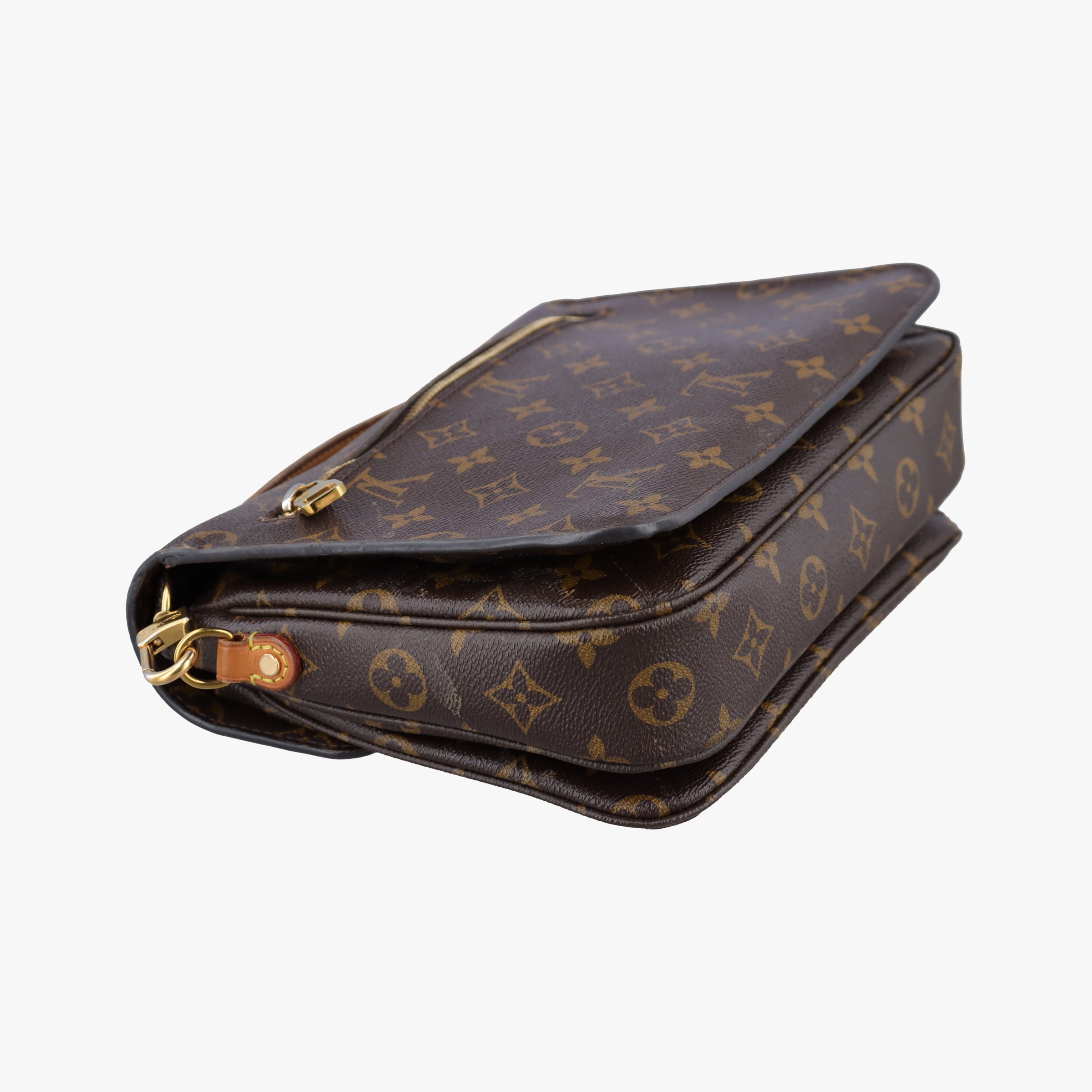 Pre-owned Louis Vuitton Pochette Metis MM Brown Monogram Canvas M44875 shoulderbag | stylenewstar